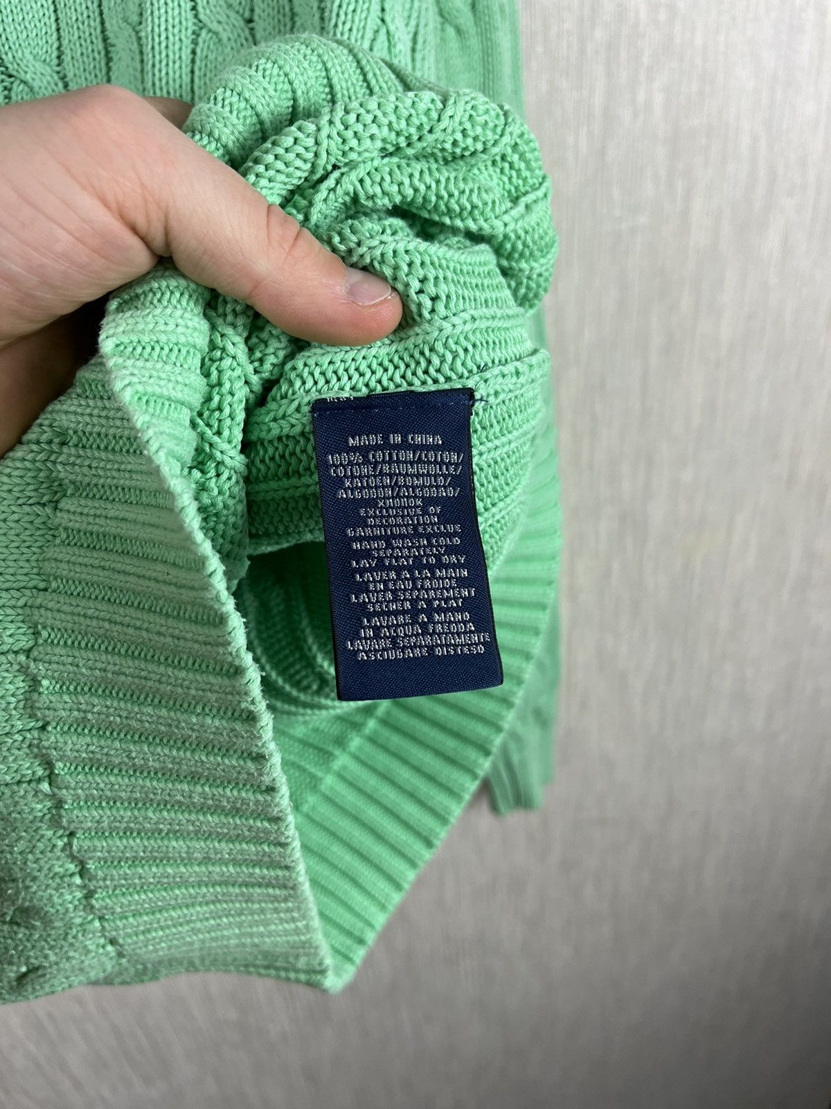 Ralph Lauren × Ralph Lauren Sport × Vintage Vintage Ralph Lauren Sport cable knit braid sweater knitted Size M / US 6-8 / IT 42-44 - 13 Thumbnail
