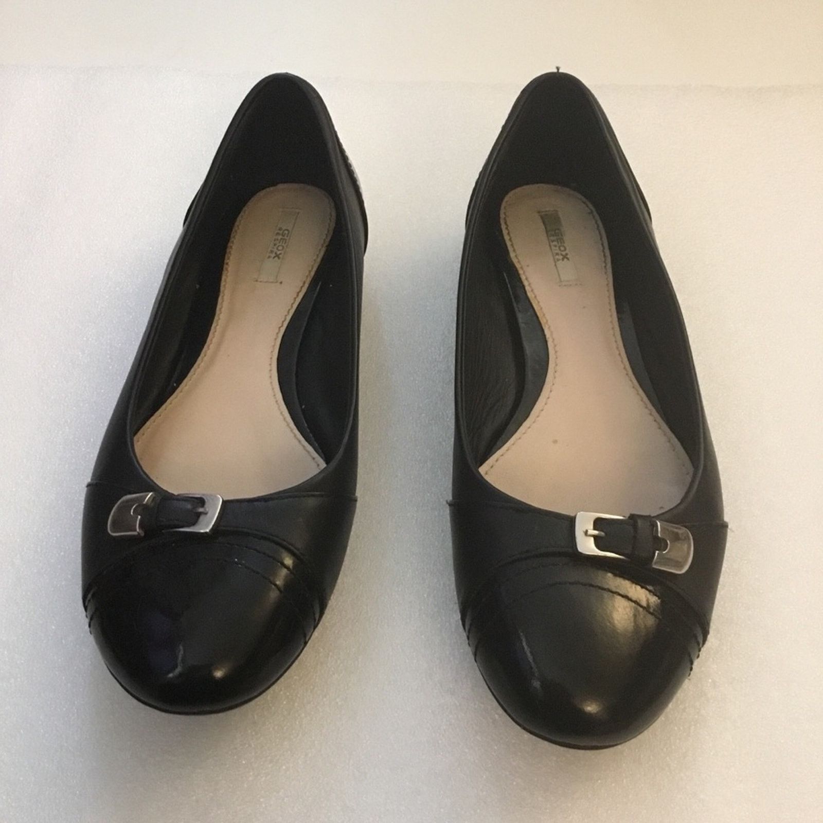 Geox Geox Black Respira Flats with Buckle Accent Size US 6 / IT 36 - 2 Thumbnail