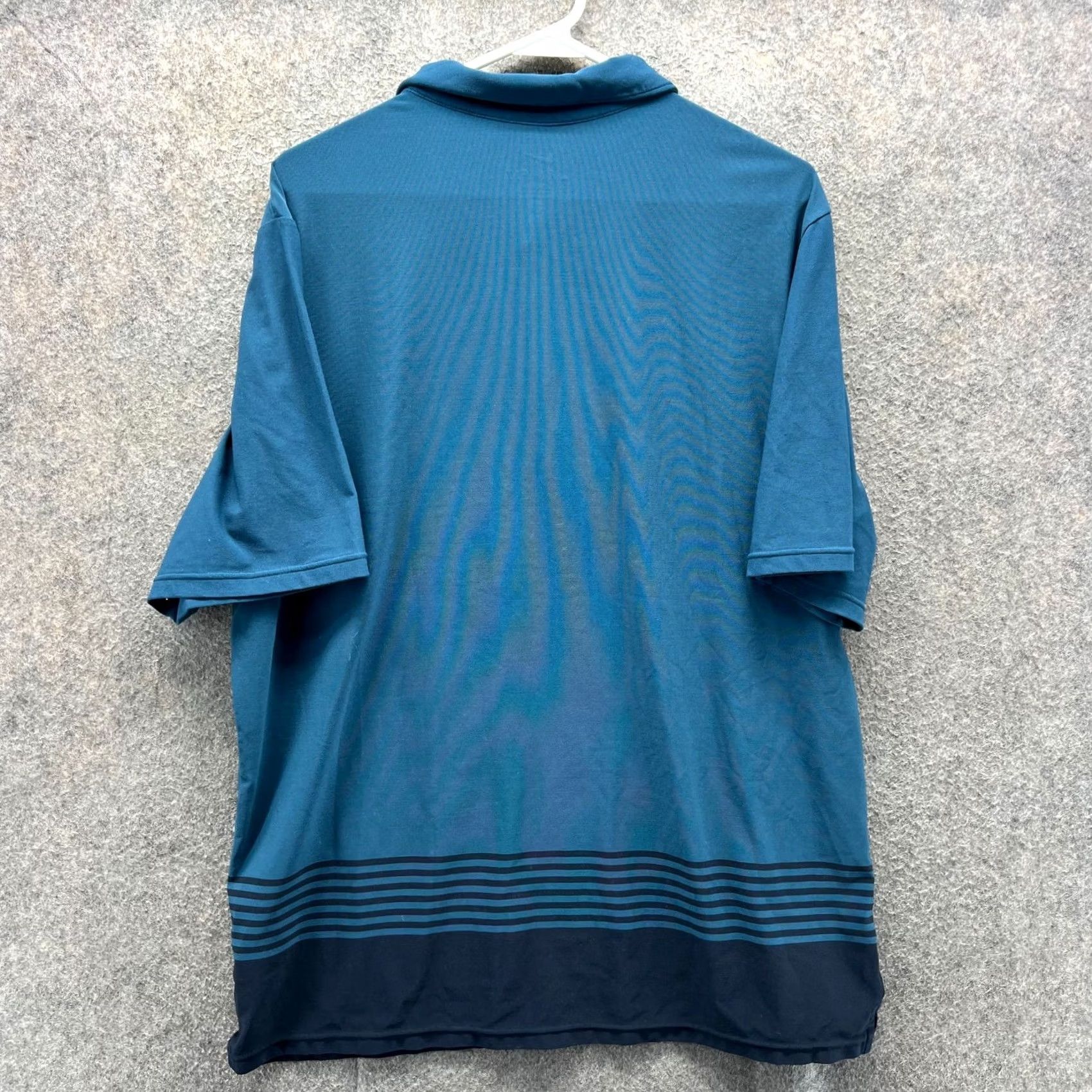 Nike Nike Polo Shirt Mens XL Teal Blue Heather Dri-Fit Golf Knit Tour Performance Size US XL / EU 56 / 4 - 2 Thumbnail