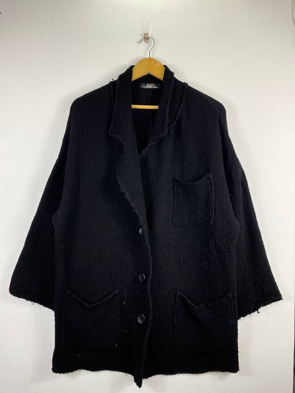 Designer × Issey Miyake vintage permanente issey miyake stretch long jacket Size US M / EU 48-50 / 2 - 1 Thumbnail