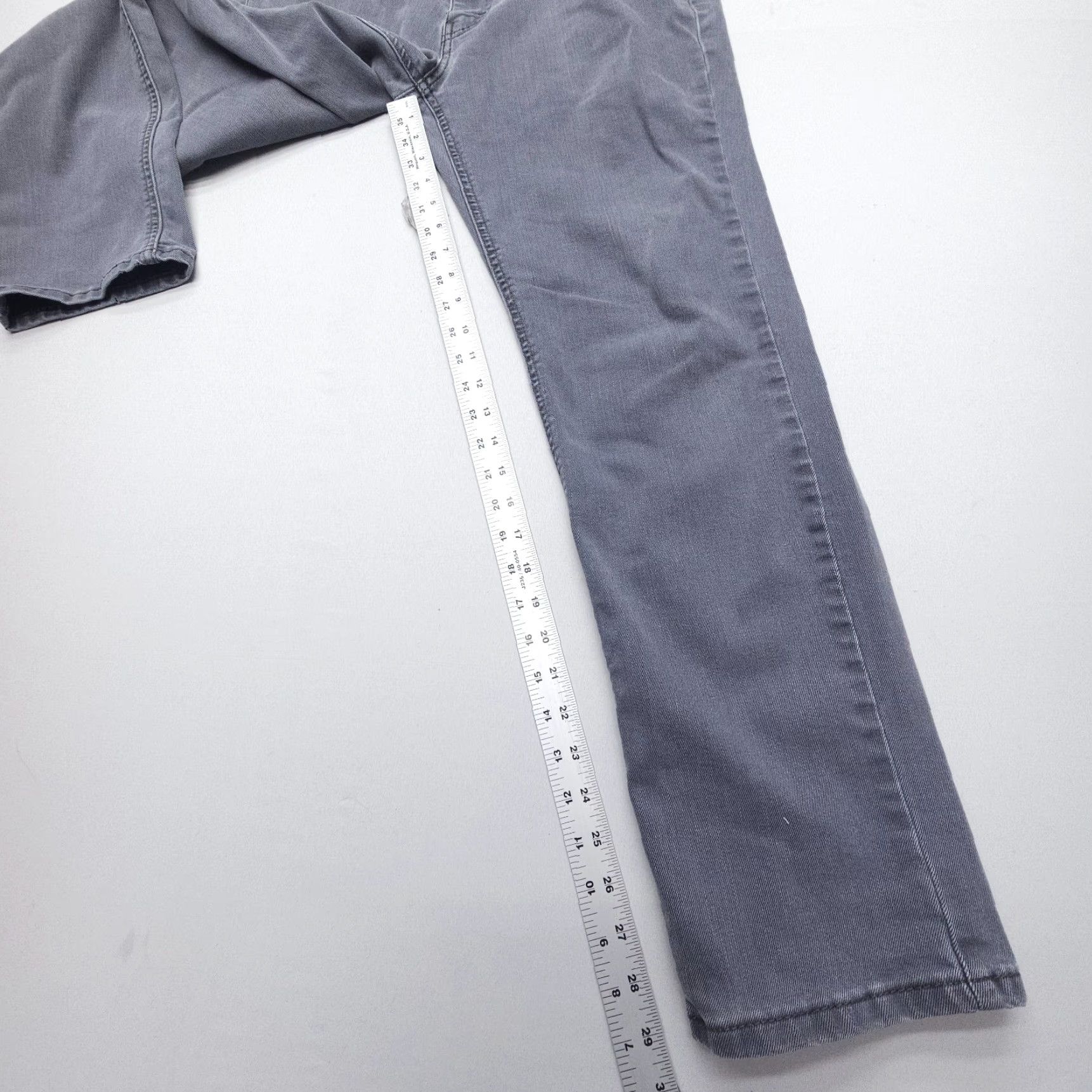 Levi's Levi's 541 Athletic Taper Jeans Men's Regular 33 Gray 29" Inseam Stretch Denim 5-Pocket Modern Fit Theory: American Vintage: No Size US 33 - 4 Thumbnail