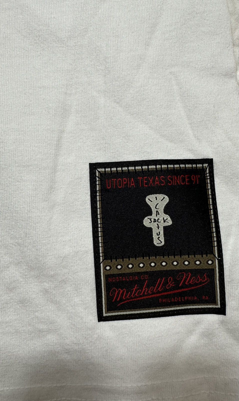 Travis Scott TRAVIS SCOTT MITCHELL AND NESS COLLAB TEE/ PENN STATE 2XL Size US XXL / EU 58 / 5 - 4 Thumbnail