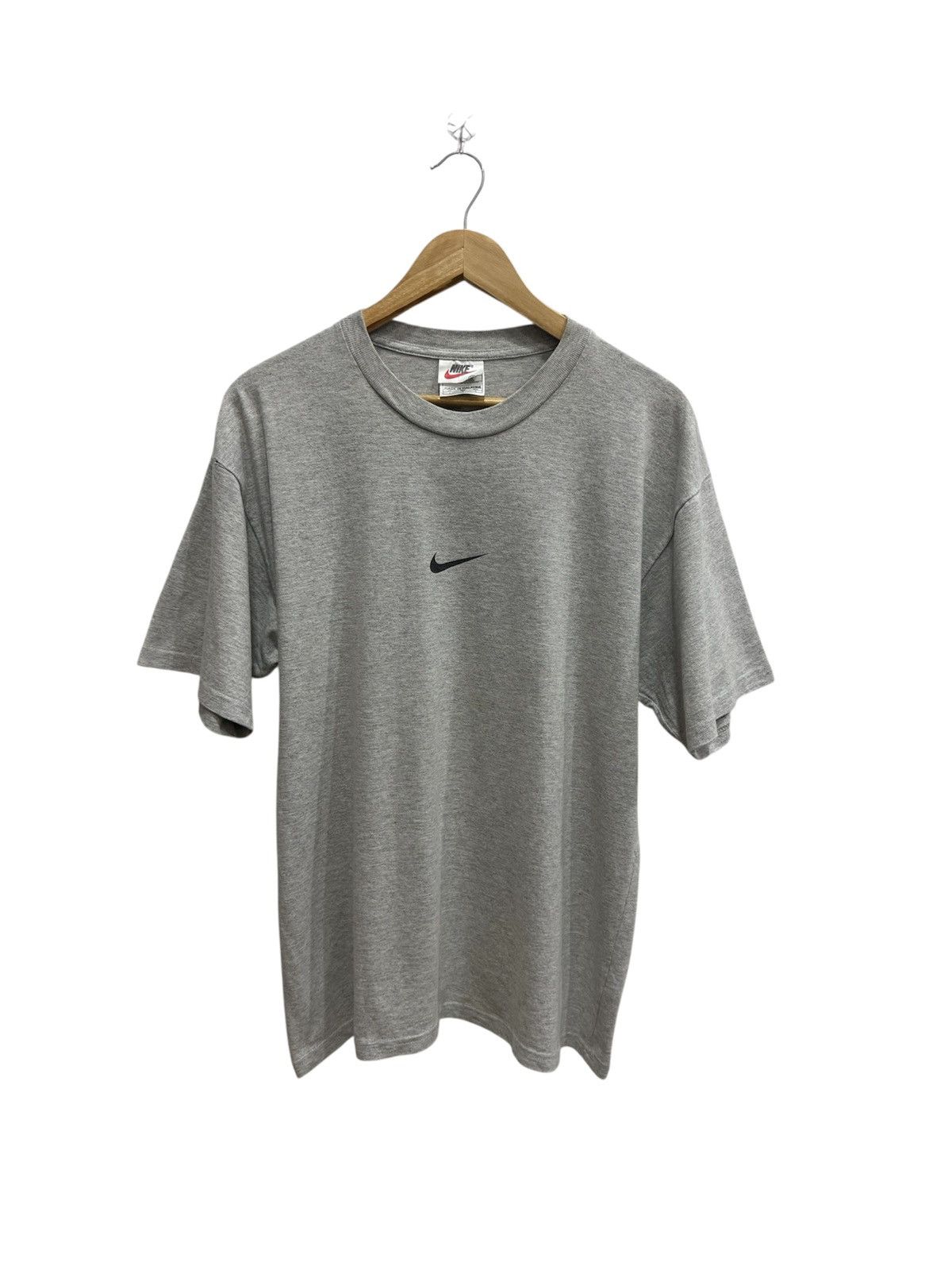 Nike Vintage 90’s Nike Big Logo With Center Swoosh Size US M / EU 48-50 / 2 - 1 Thumbnail