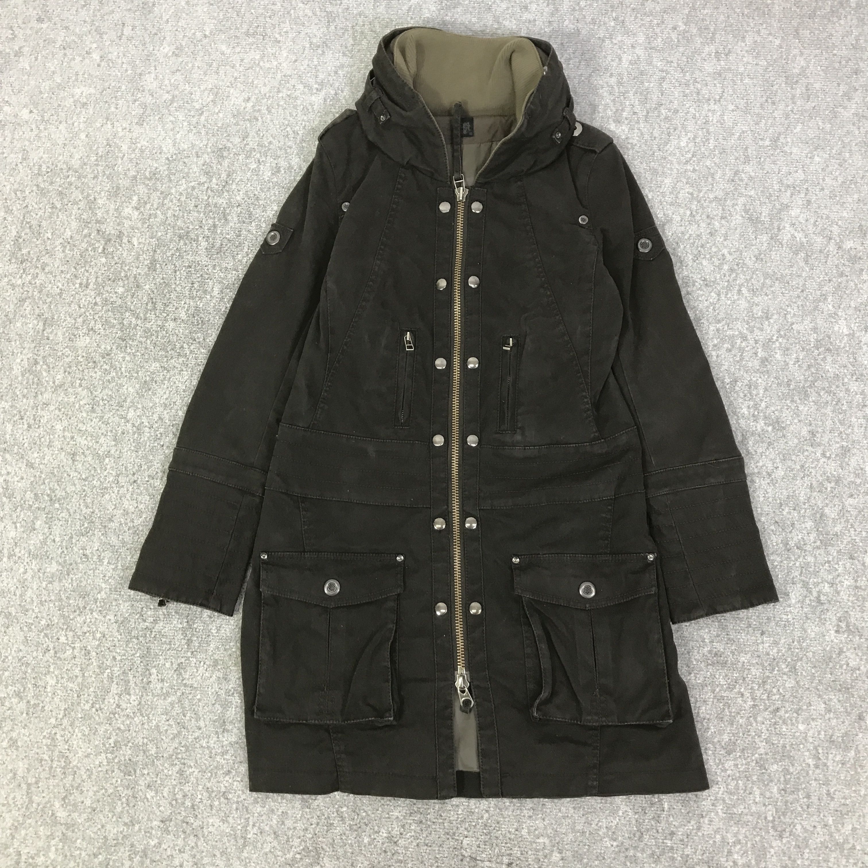 Japanese Brand BEATRICE LONG PUNK WOMAN JACKET K95B8 Size US M / EU 48-50 / 2 - 1 Thumbnail
