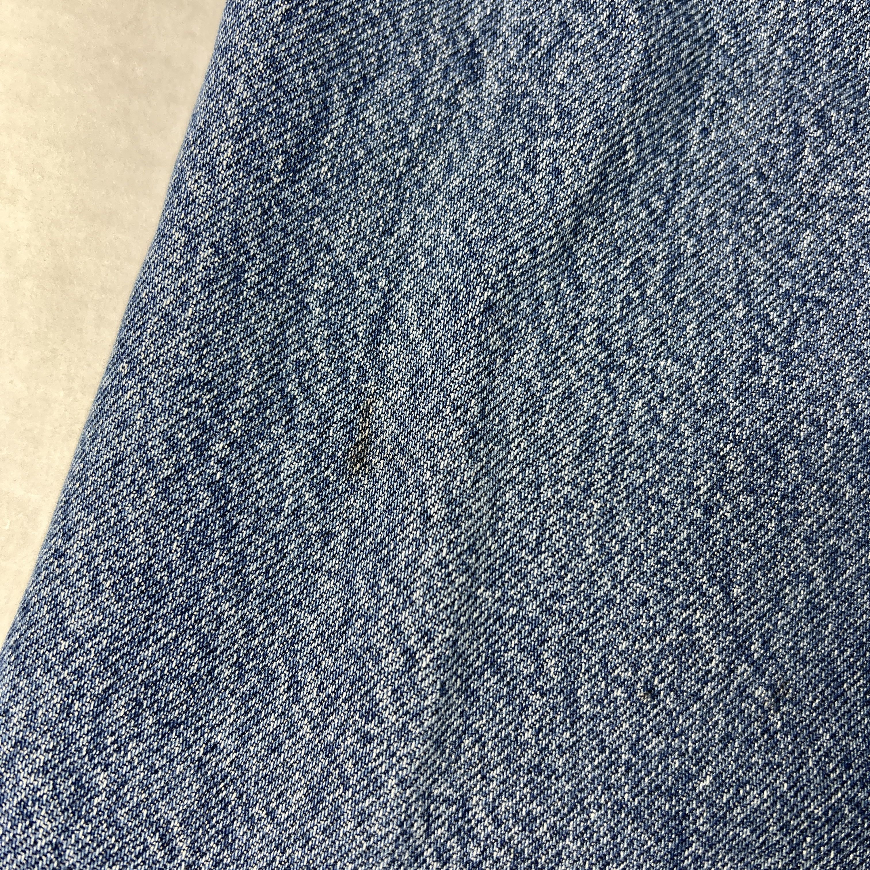 Levi's × Vintage Y2K Levi's Jean 505 Straight Blue Faded Grunge Cotton Denim Size US 33 - 4 Thumbnail