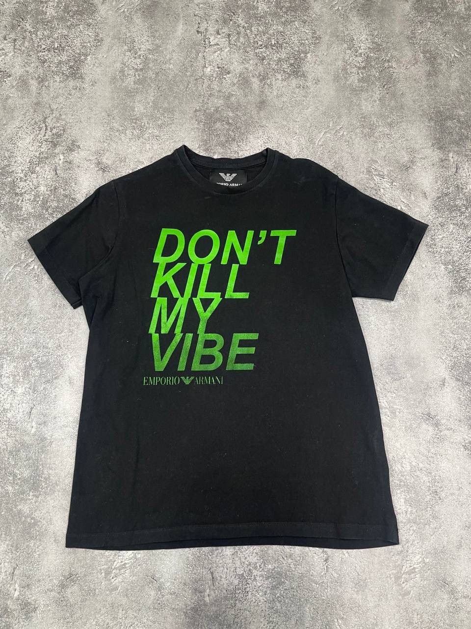 Emporio Armani Emporio Armani Men Cotton T-Shirt Black Size M Size US M / EU 48-50 / 2 - 1 Thumbnail