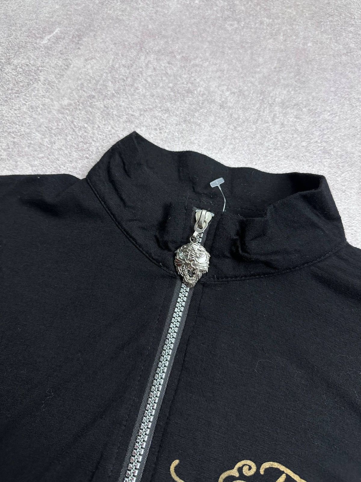 Ed Hardy Vintage Ed Hardy Womans Y2K All Over Zip Jacket S Rare Size S / US 4 / IT 40 - 4 Thumbnail
