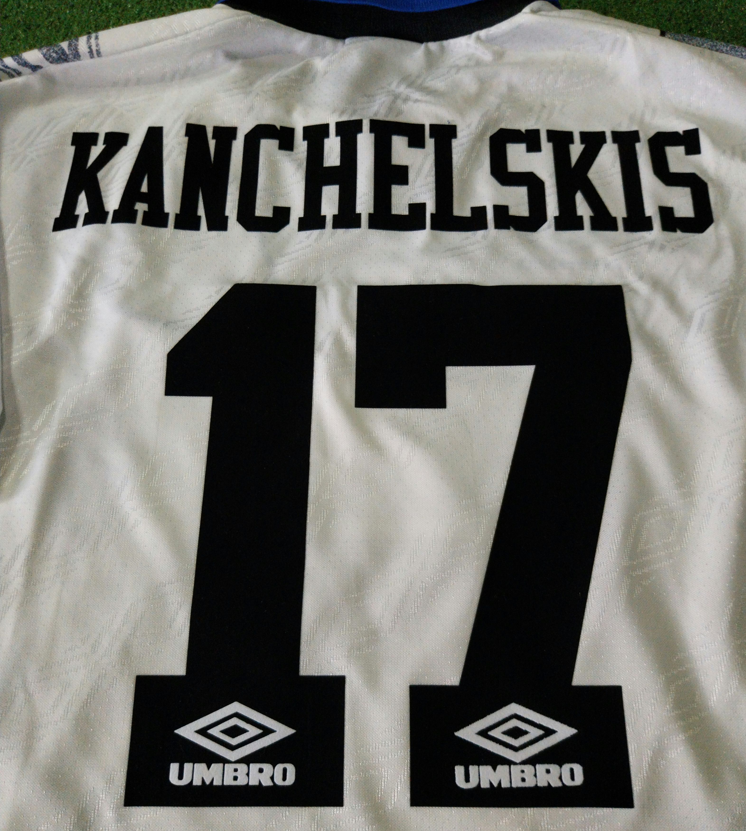 Umbro Everton away 1996/1997 andrei kanchelskis jersey football Size US XL / EU 56 / 4 - 9 Thumbnail