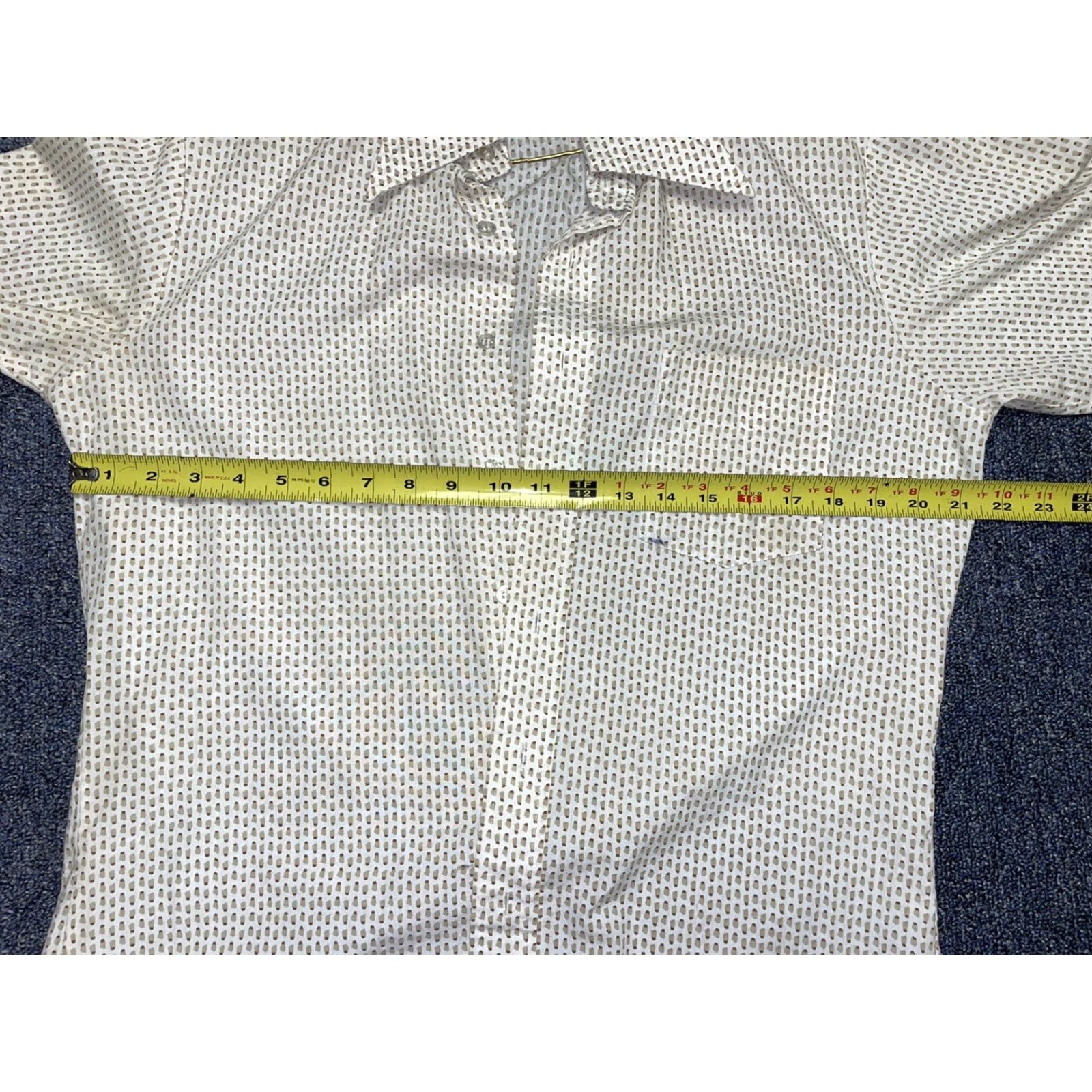 Vintage VINTAGE Campus Mens Shirt Button-Up Long Sleeve Disco 70s Maroon Dusty Pink M Size US M / EU 48-50 / 2 - 4 Thumbnail