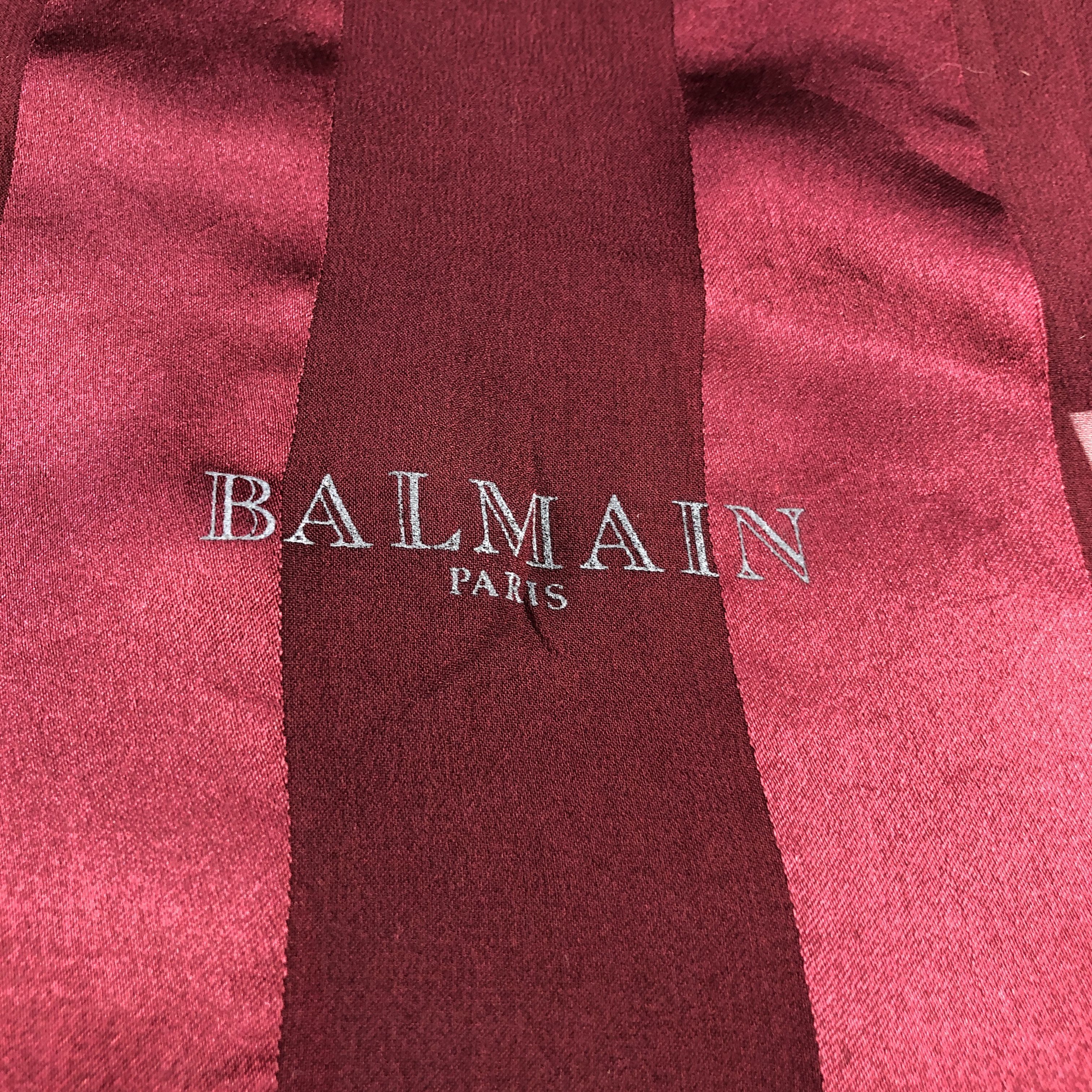 Pierre Balmain Balmain Silk Stole Silk Scarf M1393 Size ONE SIZE - 4 Thumbnail