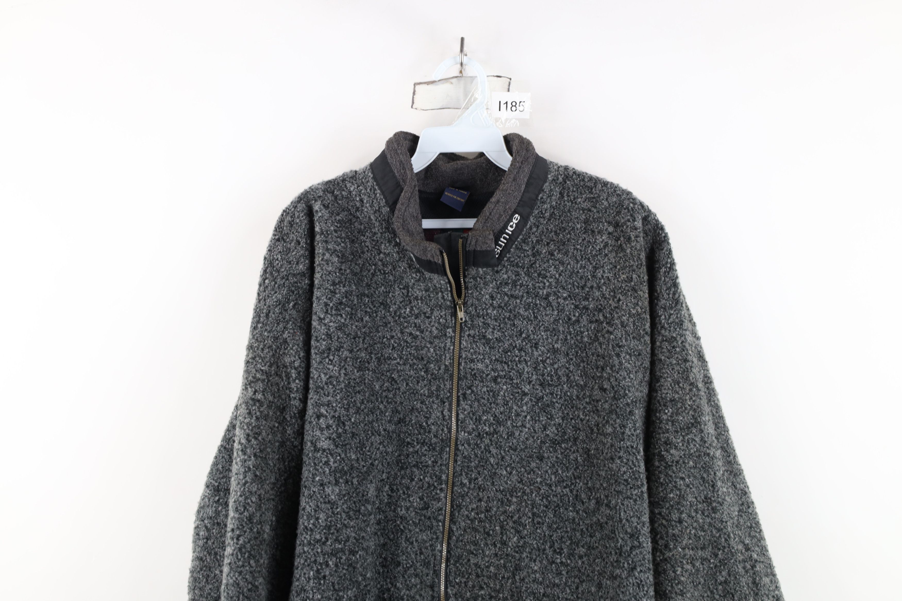 Vintage Vintage Sunice Half Zip Fleece Pullover Sweater Jacket Gray Size US XL / EU 56 / 4 - 2 Thumbnail