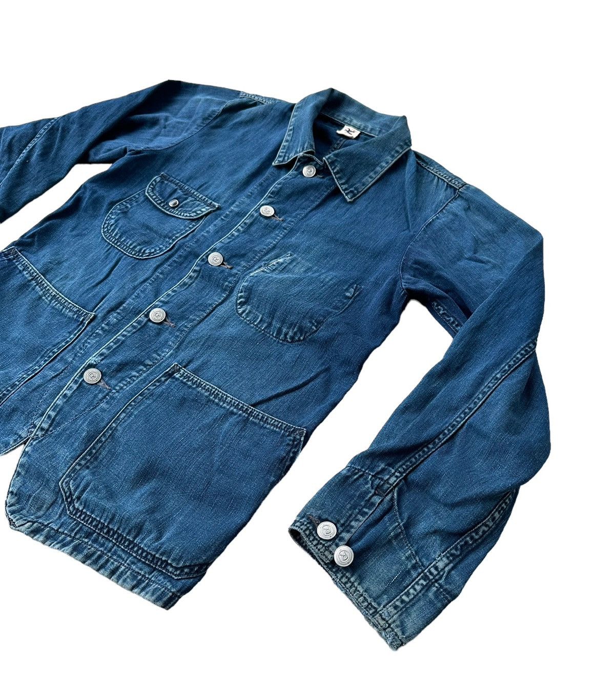 45rpm Vintage 45rpm worker denim jacket Size US S / EU 44-46 / 1 - 4 Thumbnail