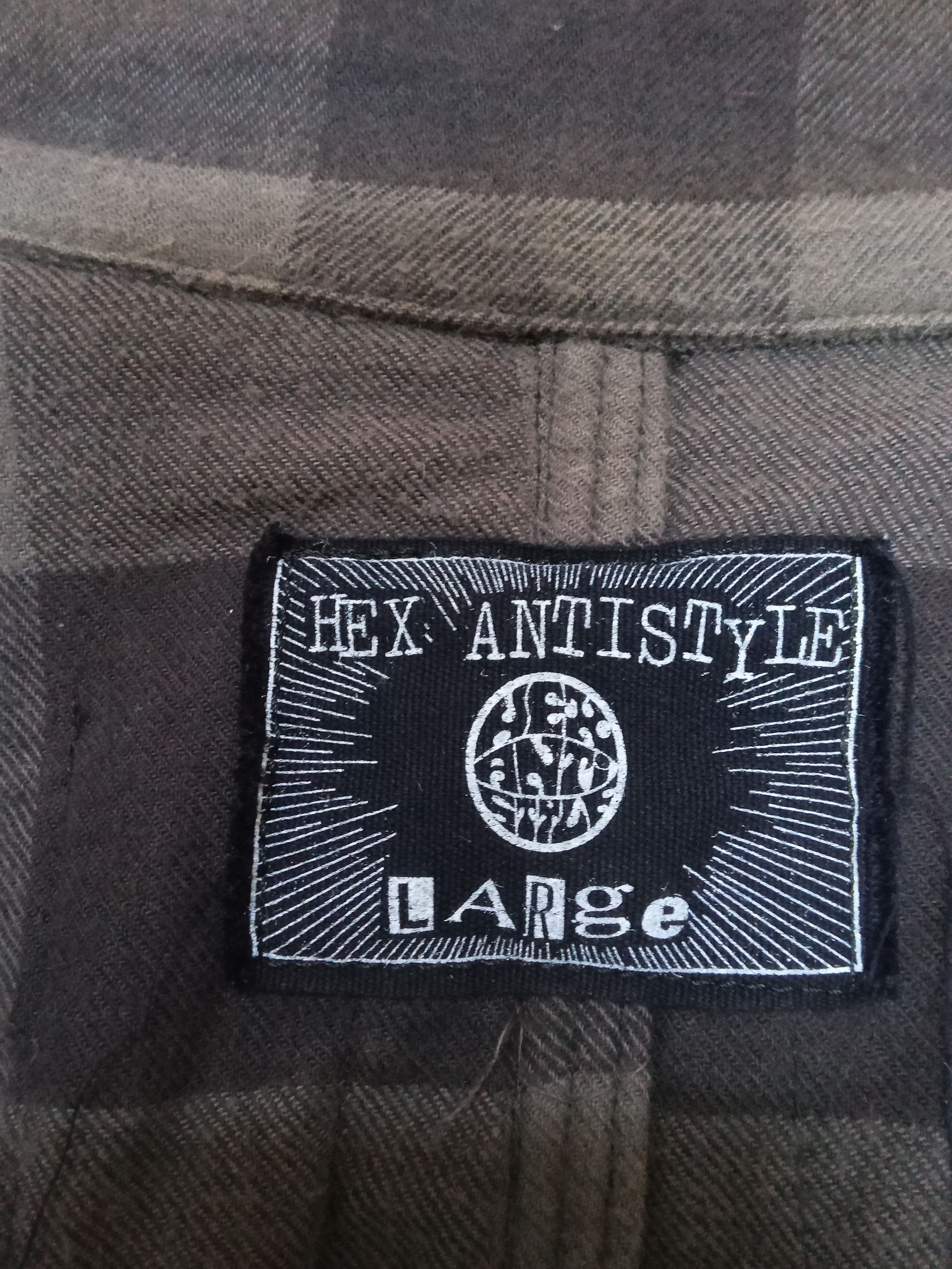 Hex Antistyle Vintage Hex Antistyle Very Rare Design Button up Shirt Size US L / EU 52-54 / 3 - 3 Thumbnail