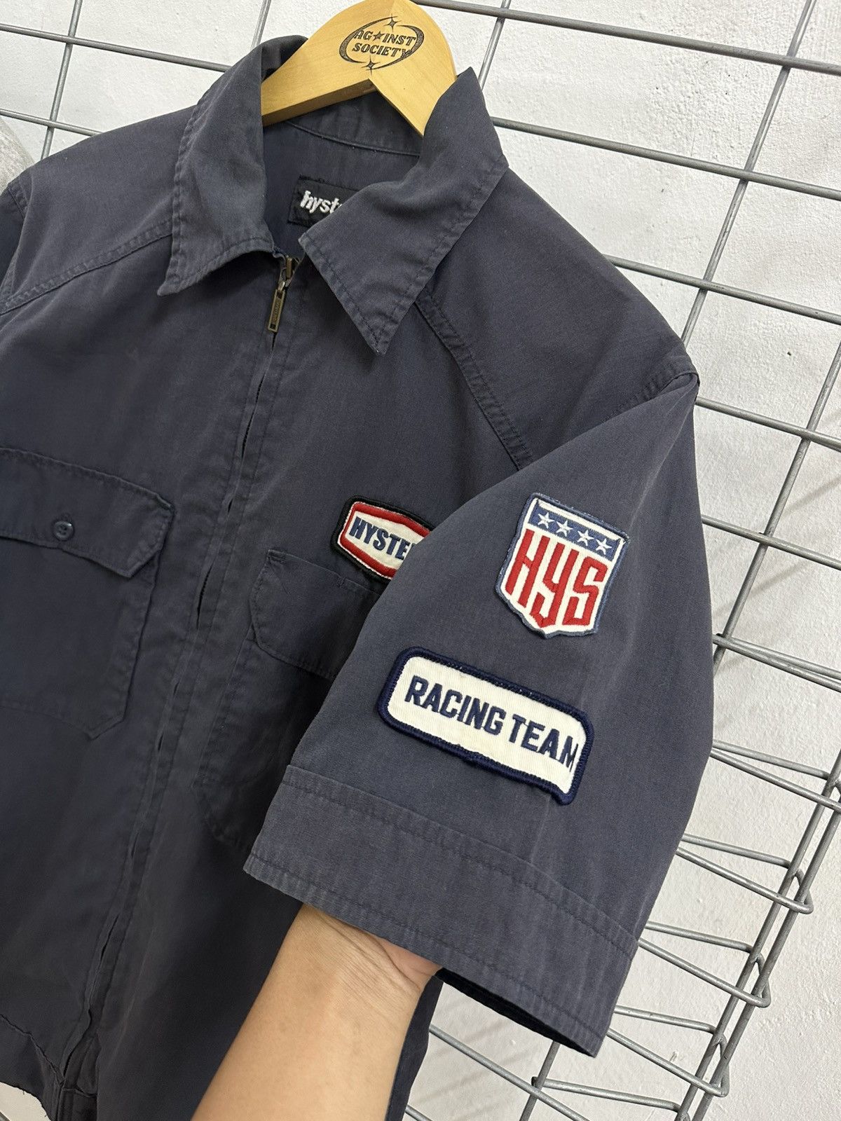 Hysteric Glamour Combo Hysteric Glamour Racing Team Zipper Workshirt/Jacket Size US L / EU 52-54 / 3 - 7 Thumbnail