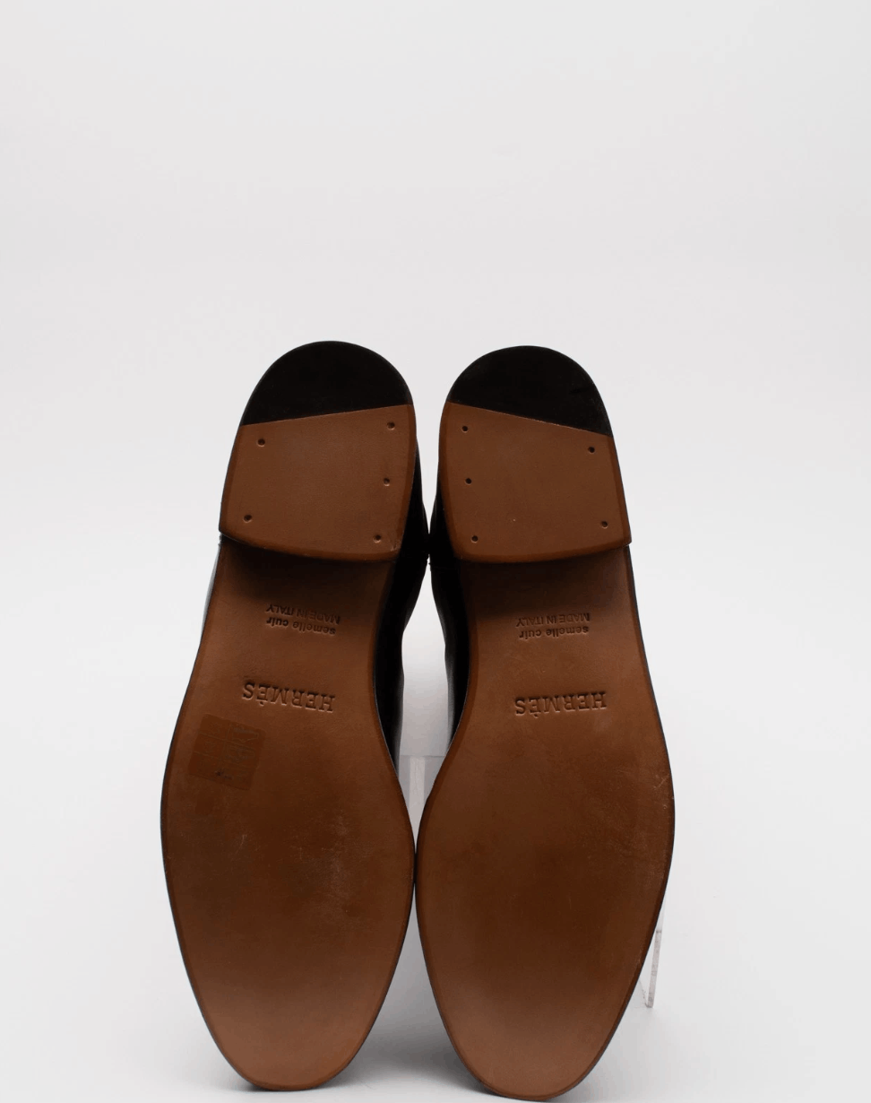 Hermes HERMES Leather Riding Boots Size US 11.5 / IT 41.5 - 7 Thumbnail