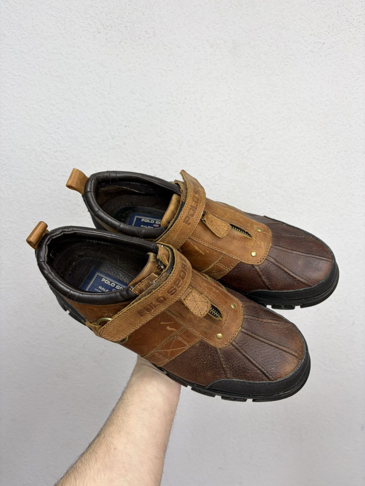 If Six Was Nine Vintage Italian AS 98 Rick Owens Style Leather Biker Boots Size US 12 / EU 45 - 3 Thumbnail