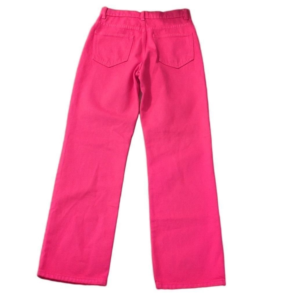 Zara Zara Button Fly Pink Jeans Size 25 Size 25" / US 0 / IT 36 - 5 Thumbnail