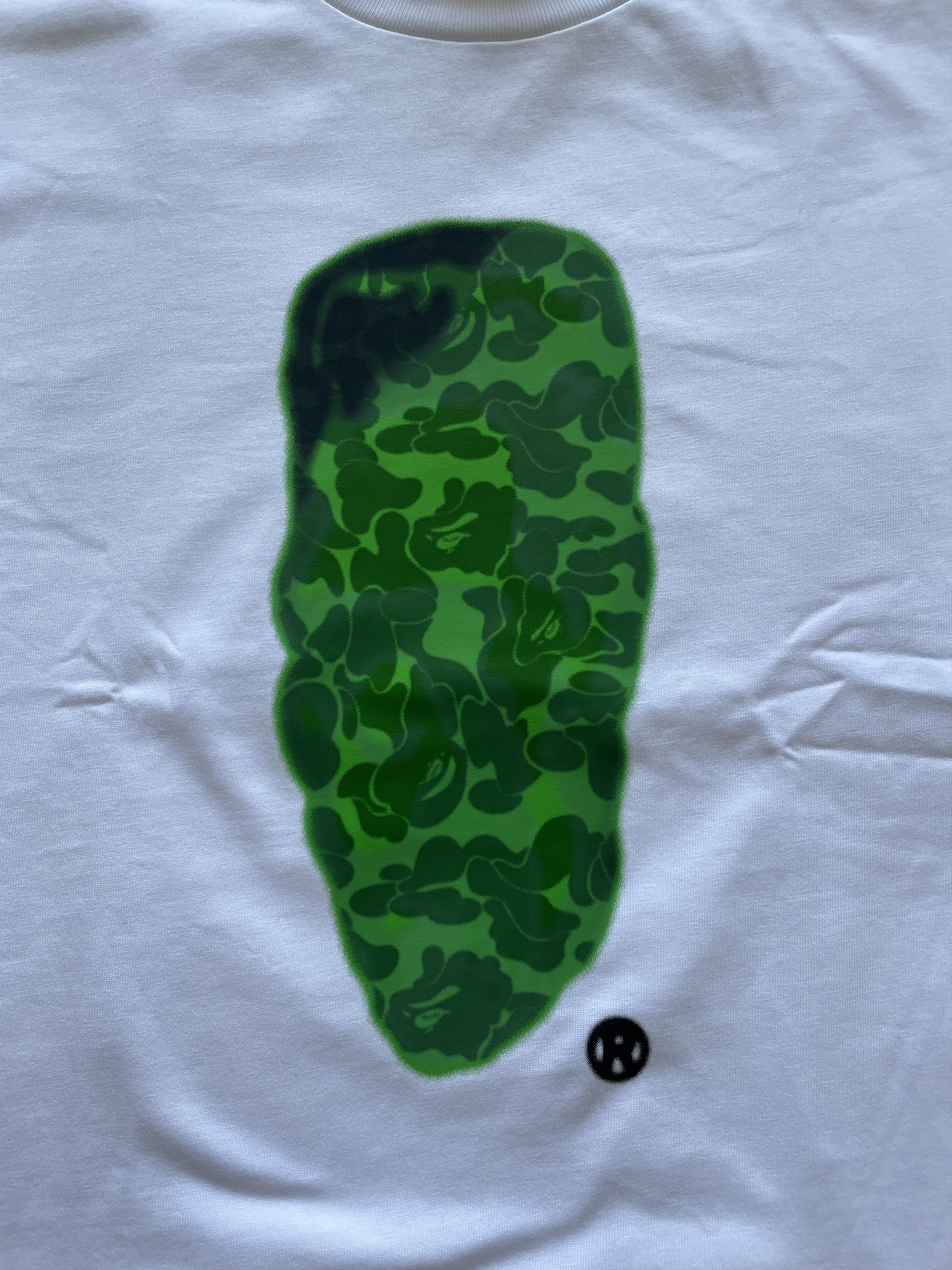 Bape BAPE SPRAY FRANKENSTEIN RELAXED FIT TEE Size US XL / EU 56 / 4 - 4 Thumbnail