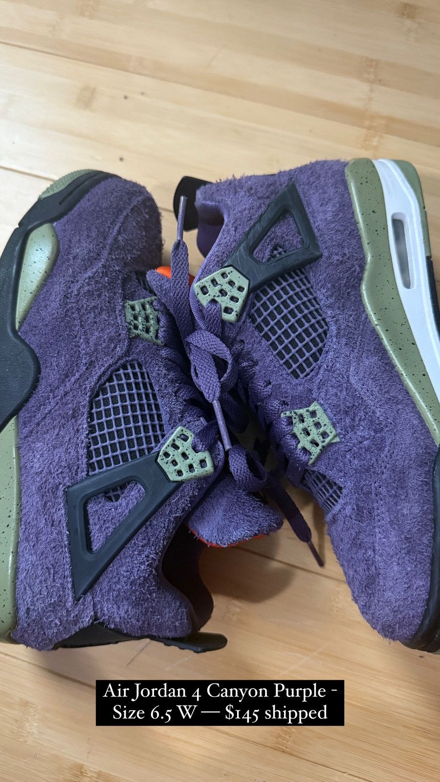 Nike Air Jordan Purple Canyon Size US 6.5 / IT 36.5 - 1 Thumbnail