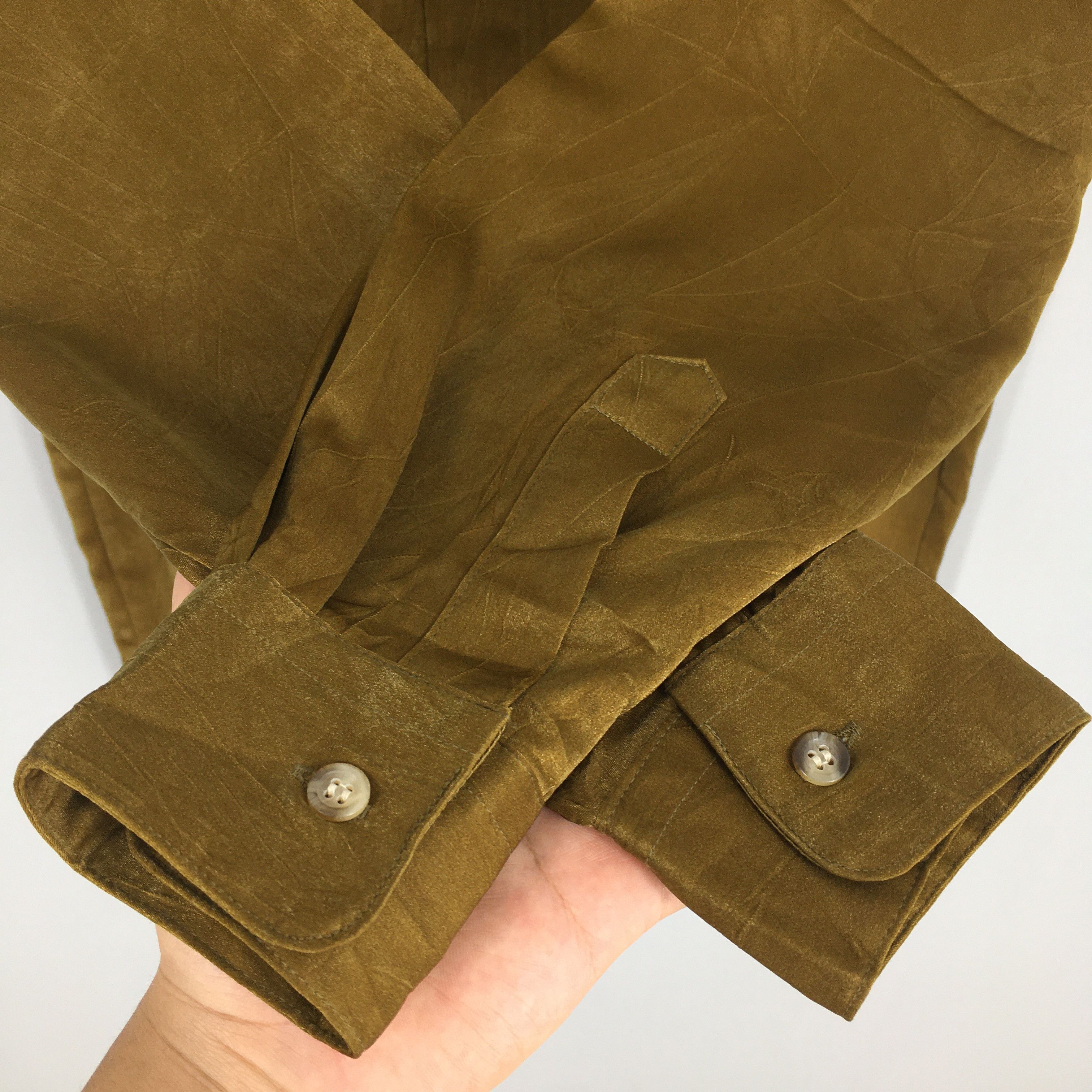 Flannel × Vintage Vintage Simple Life Polyester Soft Light Shirt Medium Size US M / EU 48-50 / 2 - 5 Thumbnail