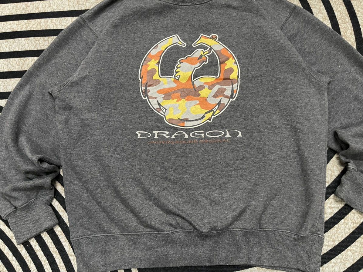 Vintage Y2K DRAGON SKATEBOARDING CREWNECK Size US M / EU 48-50 / 2 - 5 Thumbnail