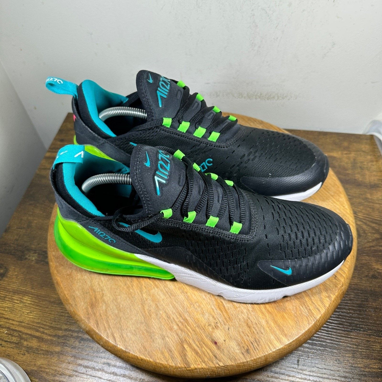 Nike NIKE FLYKNIT TRAINER+ BLACK SEQUOIA GREEN | Grailed