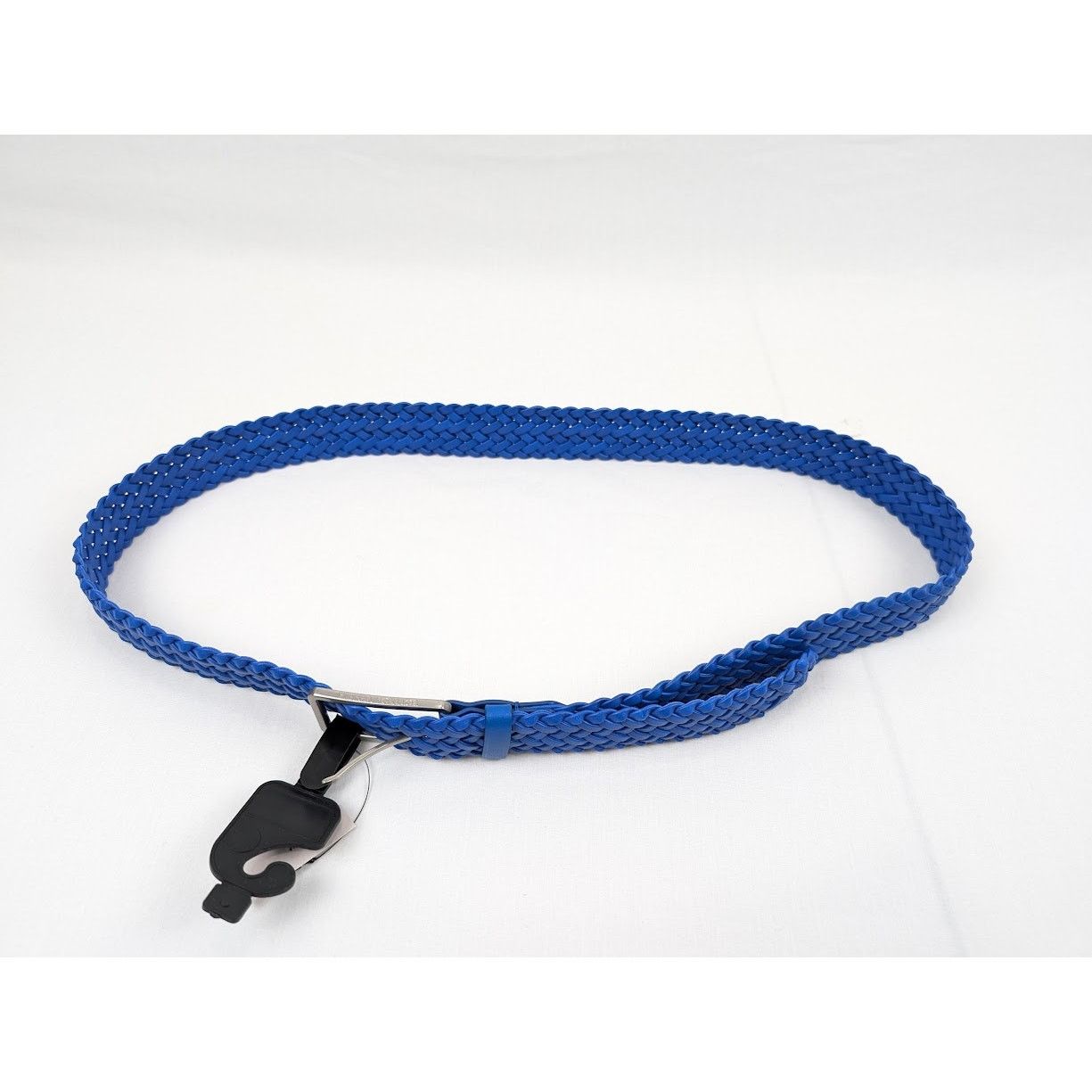 Bottega Veneta o1rshd1 Size: 105 / Nappa Woven Chevron Belt in Blue Size 40 - 20 Thumbnail