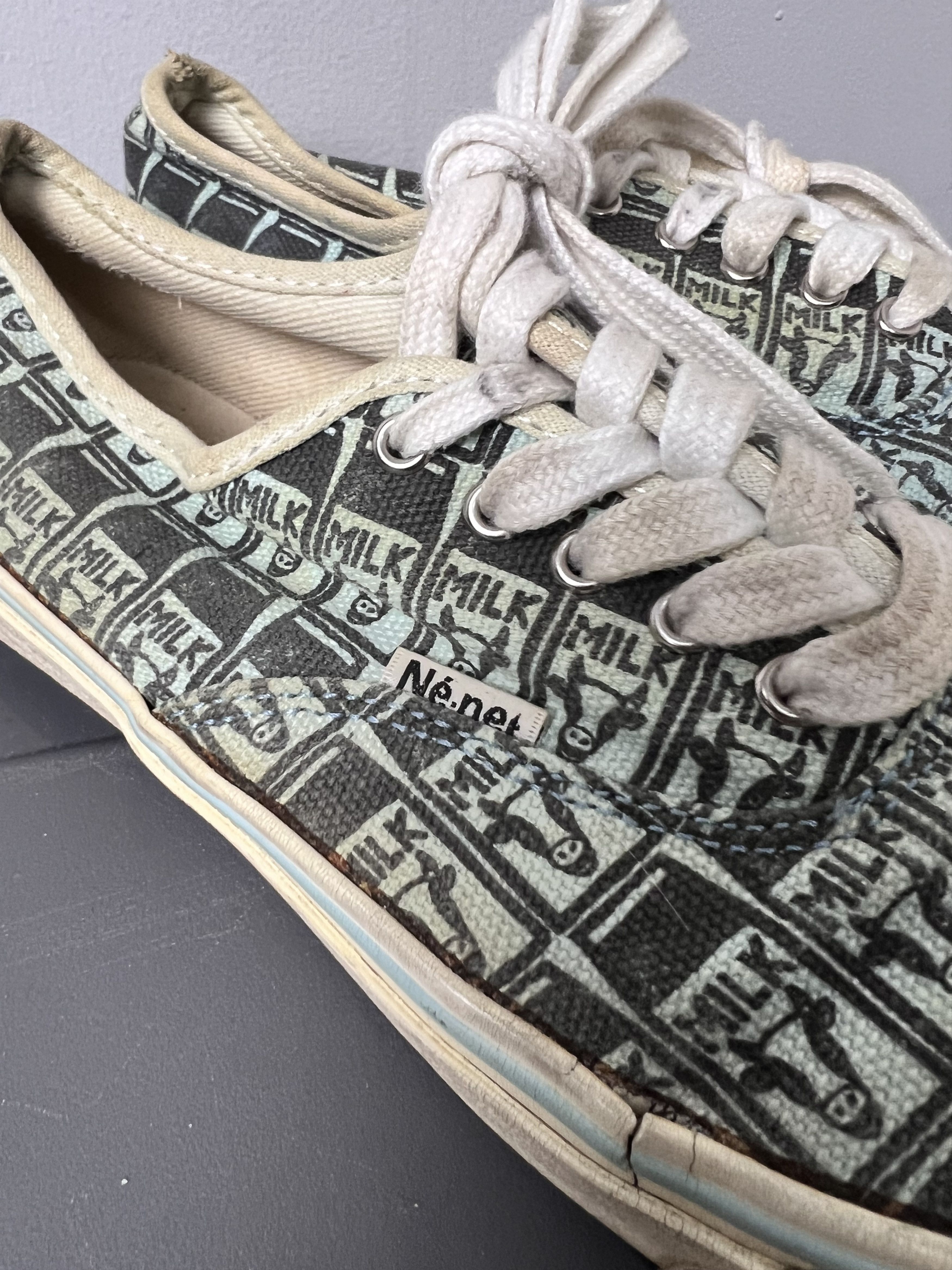 Issey Miyake Ne-Net Milk Sneakers Size US 7 / IT 37 - 3 Thumbnail
