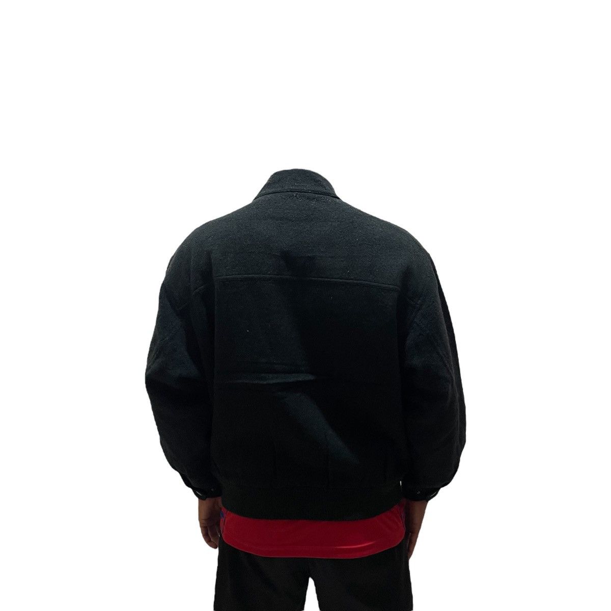 Designer × Vintage Vintage 90s Gulk Club For Nice Man Wool Bomber Jacket Size US M / EU 48-50 / 2 - 19 Thumbnail