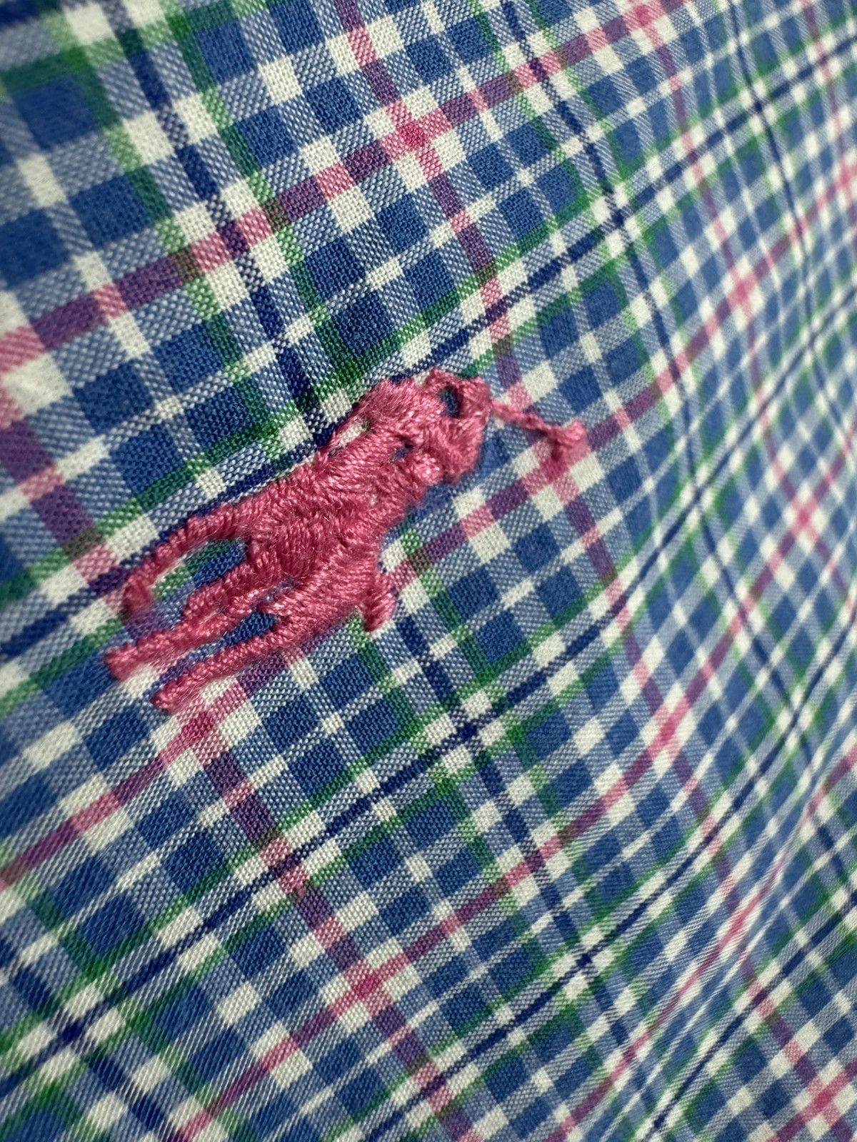 Polo Ralph Lauren Polo Ralph Lauren Checked Button Up Short Sleeve Shirts Size US L / EU 52-54 / 3 - 5 Thumbnail