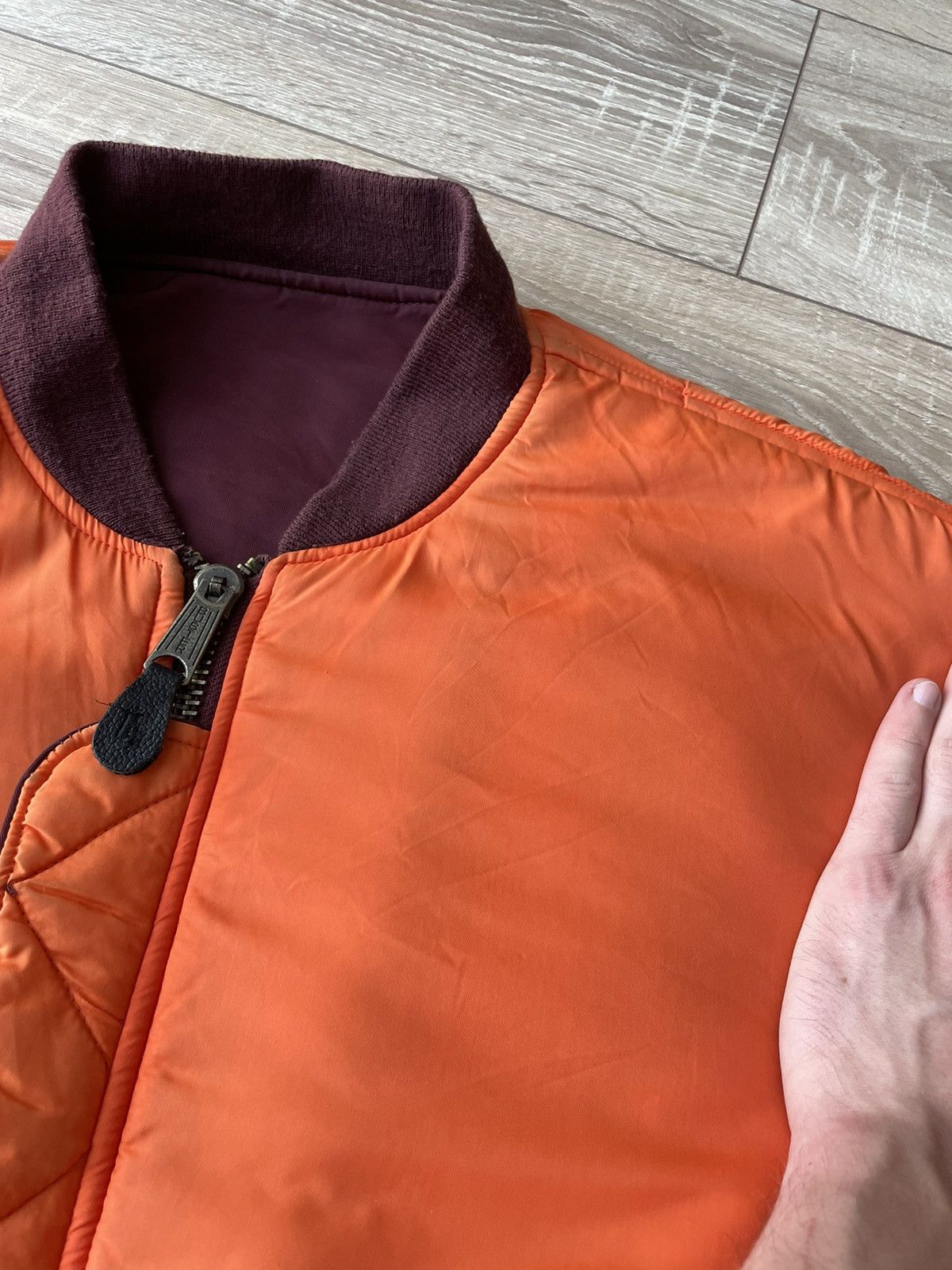 Vintage Vintage CWU MA-1 Flight Military Bomber Jacket Boxy Size US XXL / EU 58 / 5 - 22 Thumbnail