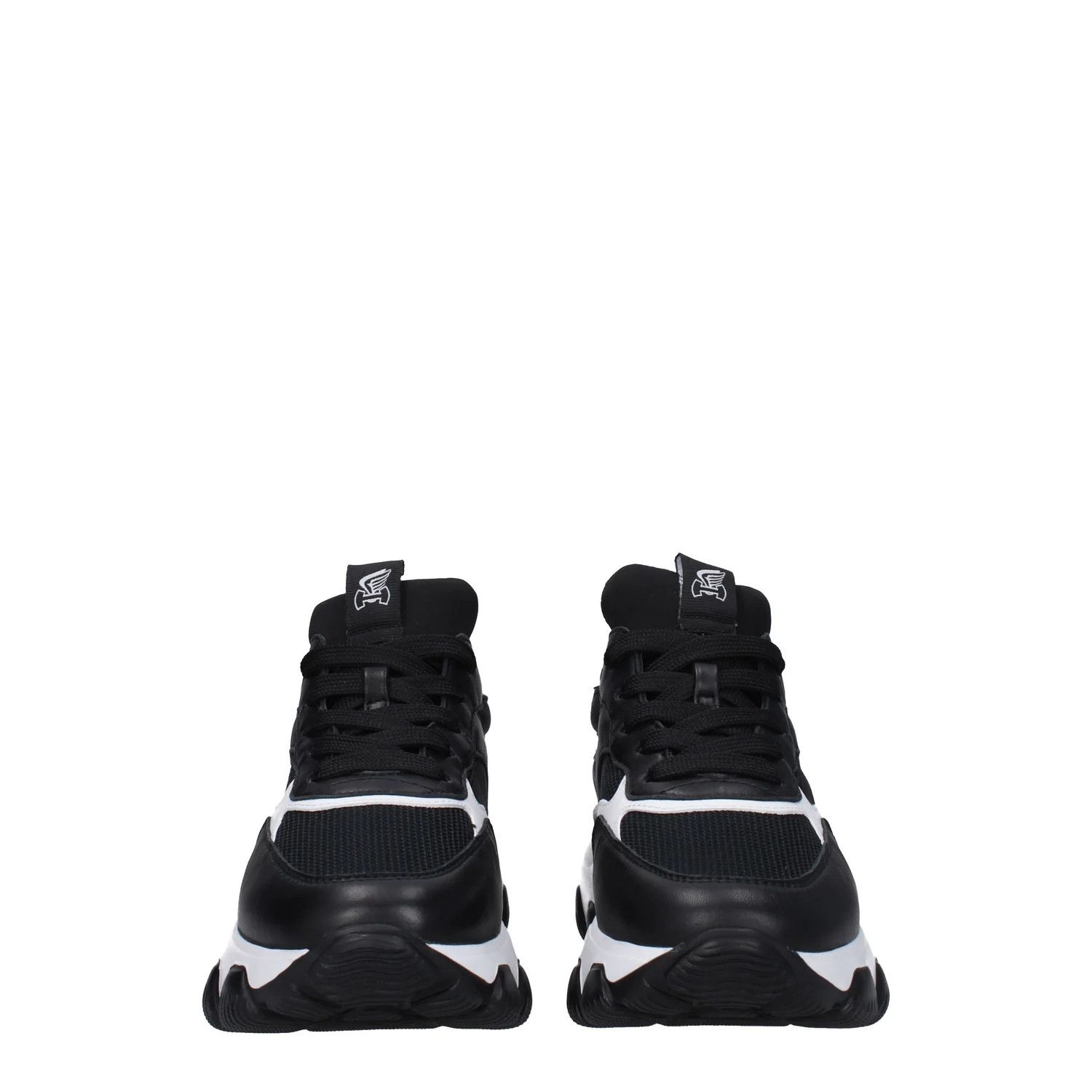 Hogan ob1o1e1124 Leather Sneakers in Black Size US 5.5 / IT 35.5 - 3 Thumbnail