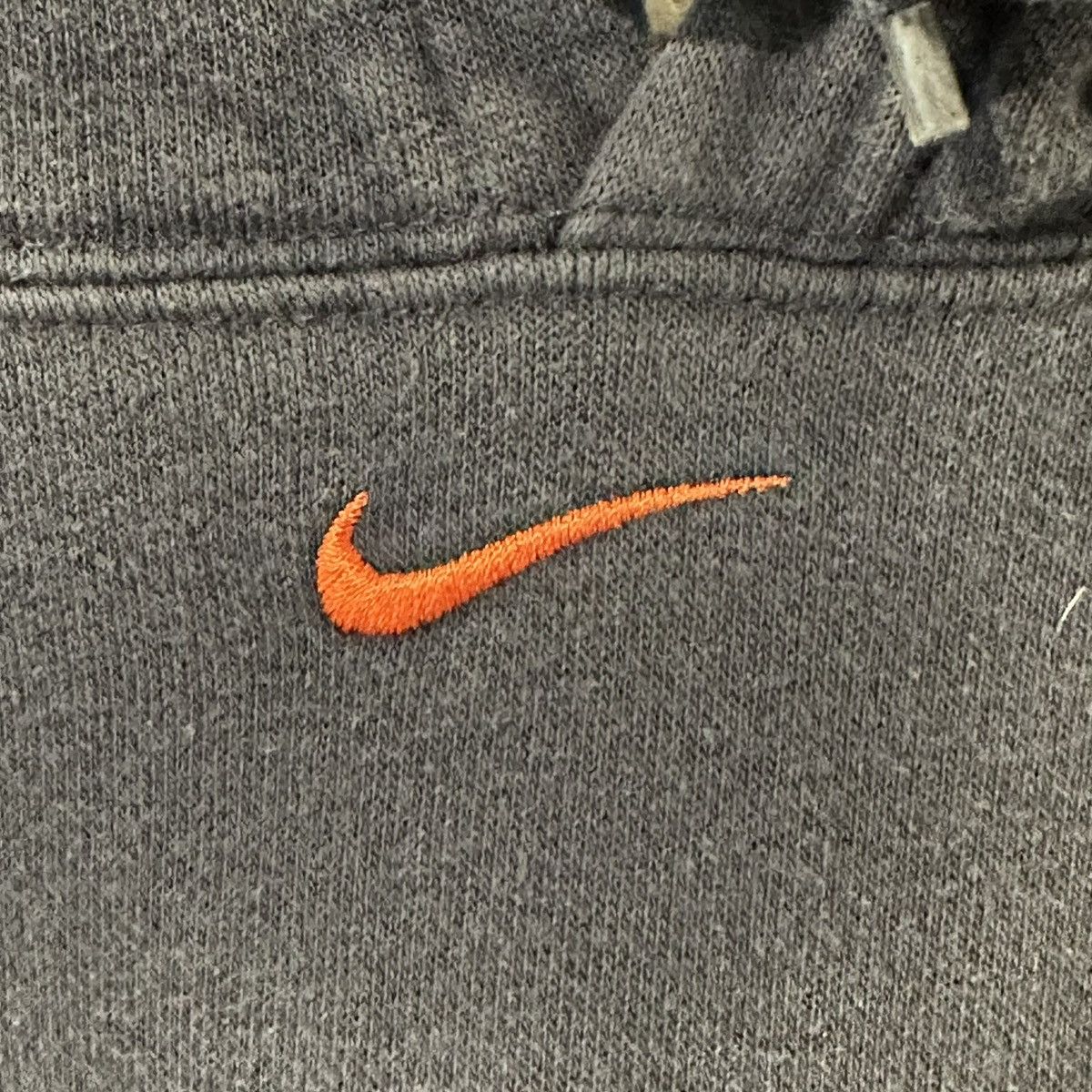 Nike × Vintage Vintage Y2K Nike Center Swoosh Hoodie Illinois Size US L / EU 52-54 / 3 - 3 Thumbnail