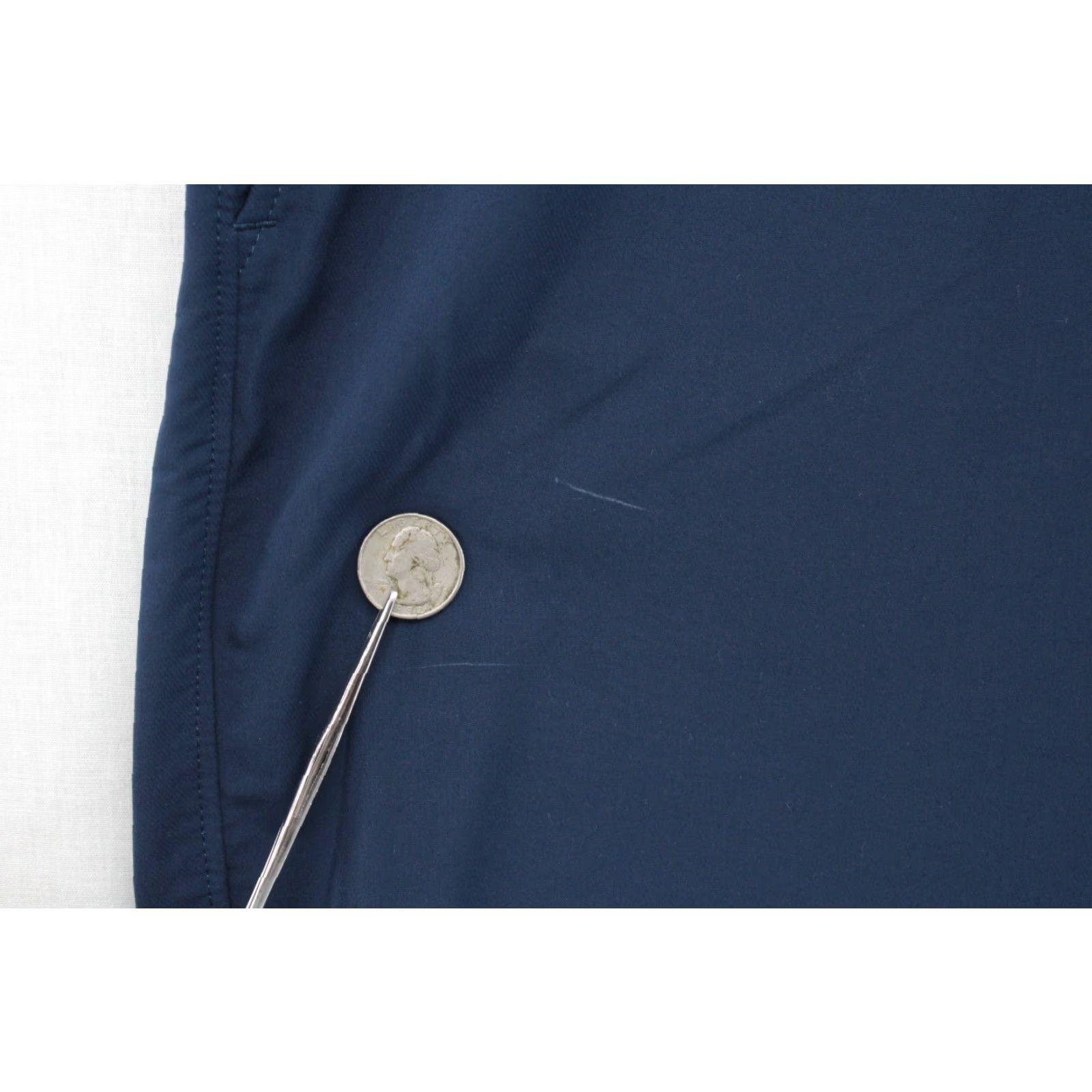 Under Armour Under Armour UA Match Play Pants Men's 36x31 Blue Performance Woven Stretch Golf Pants Business Casual Workwear Solid Modern Straight Mens Size US 36 / EU 52 - 2 Thumbnail
