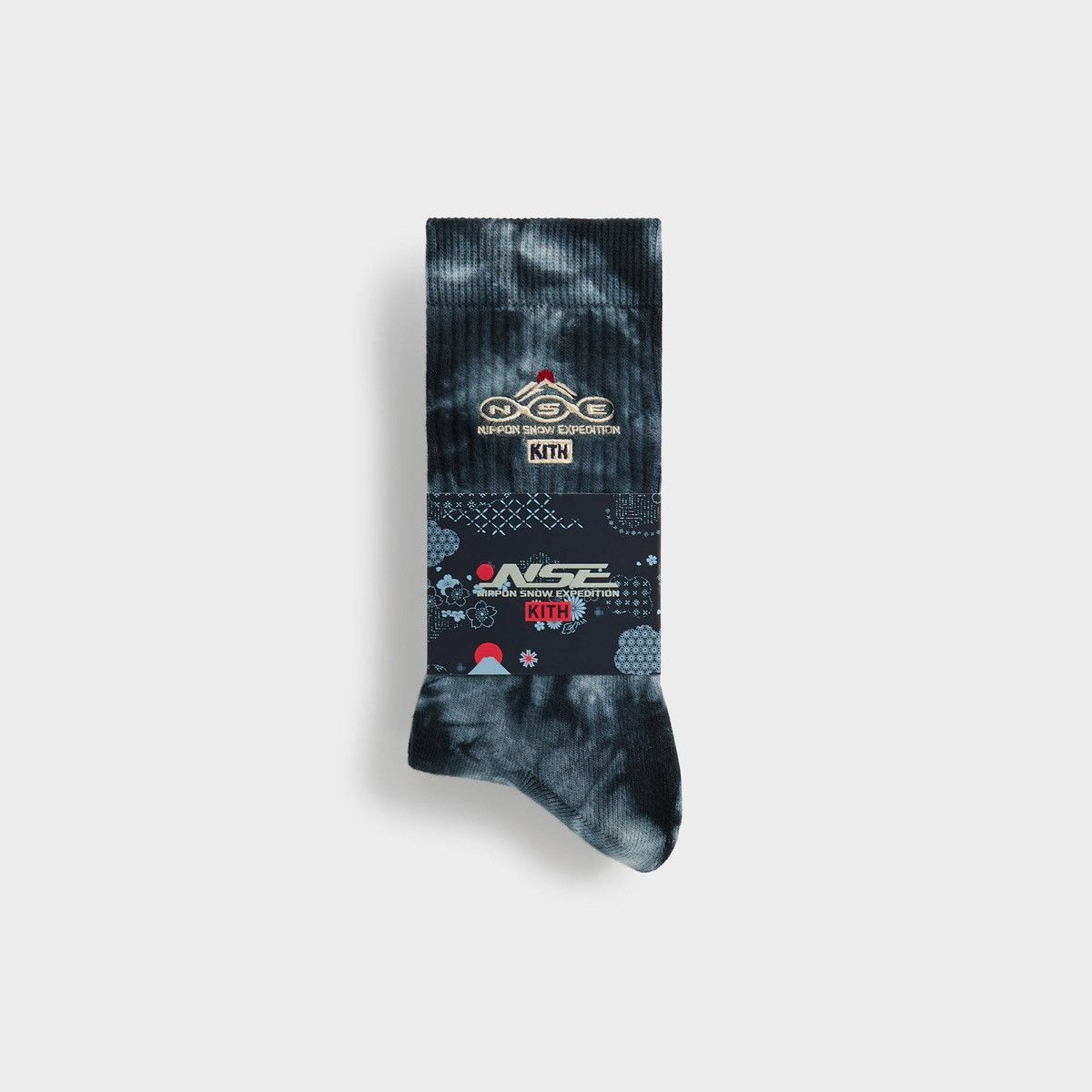 Columbia × Kith Kith Columbia NSE Iced Dyed Socks Nocturnal Embroidered Logo Size ONE SIZE - 3 Thumbnail