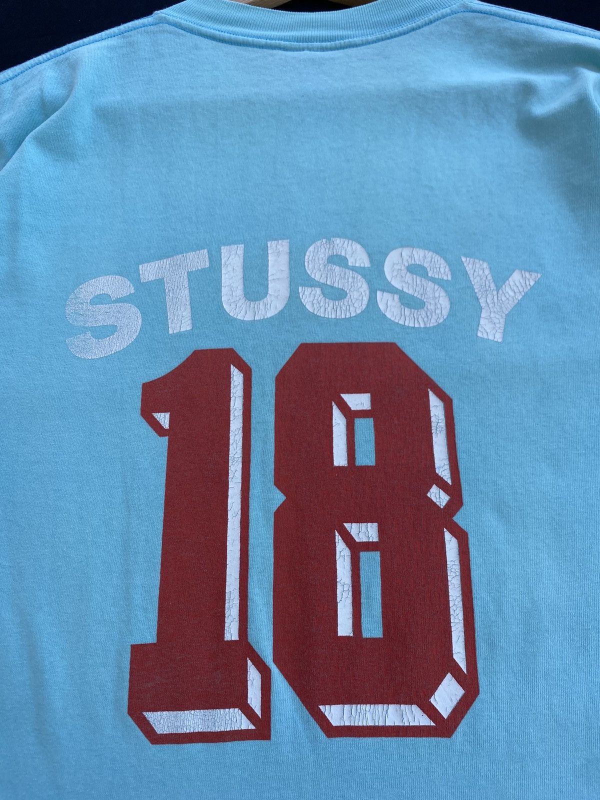 Stussy Rare Vintage 90s Stussy 18th Annivesary 1980-1998 Tshirt Size US M / EU 48-50 / 2 - 20 Thumbnail