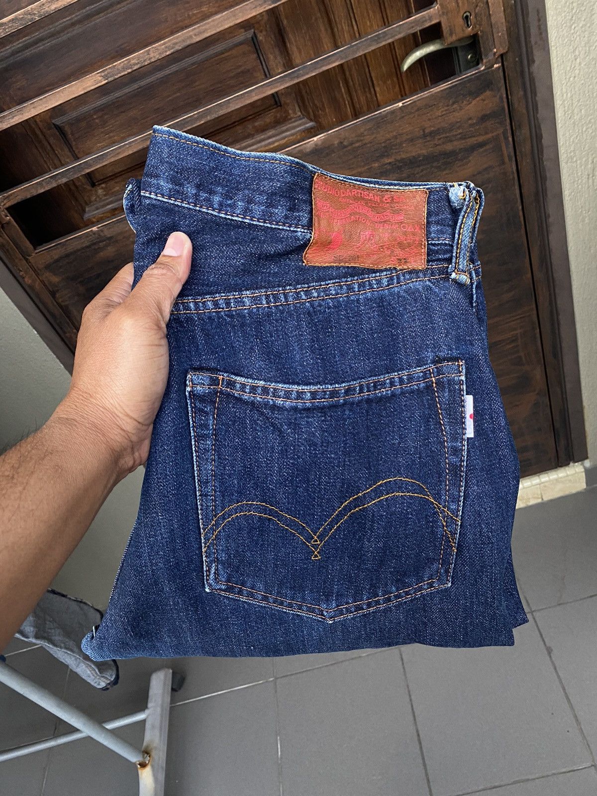 Indigo Studio D’Artisan selvedge x Osaka 5 Size US 33 - 5 Thumbnail