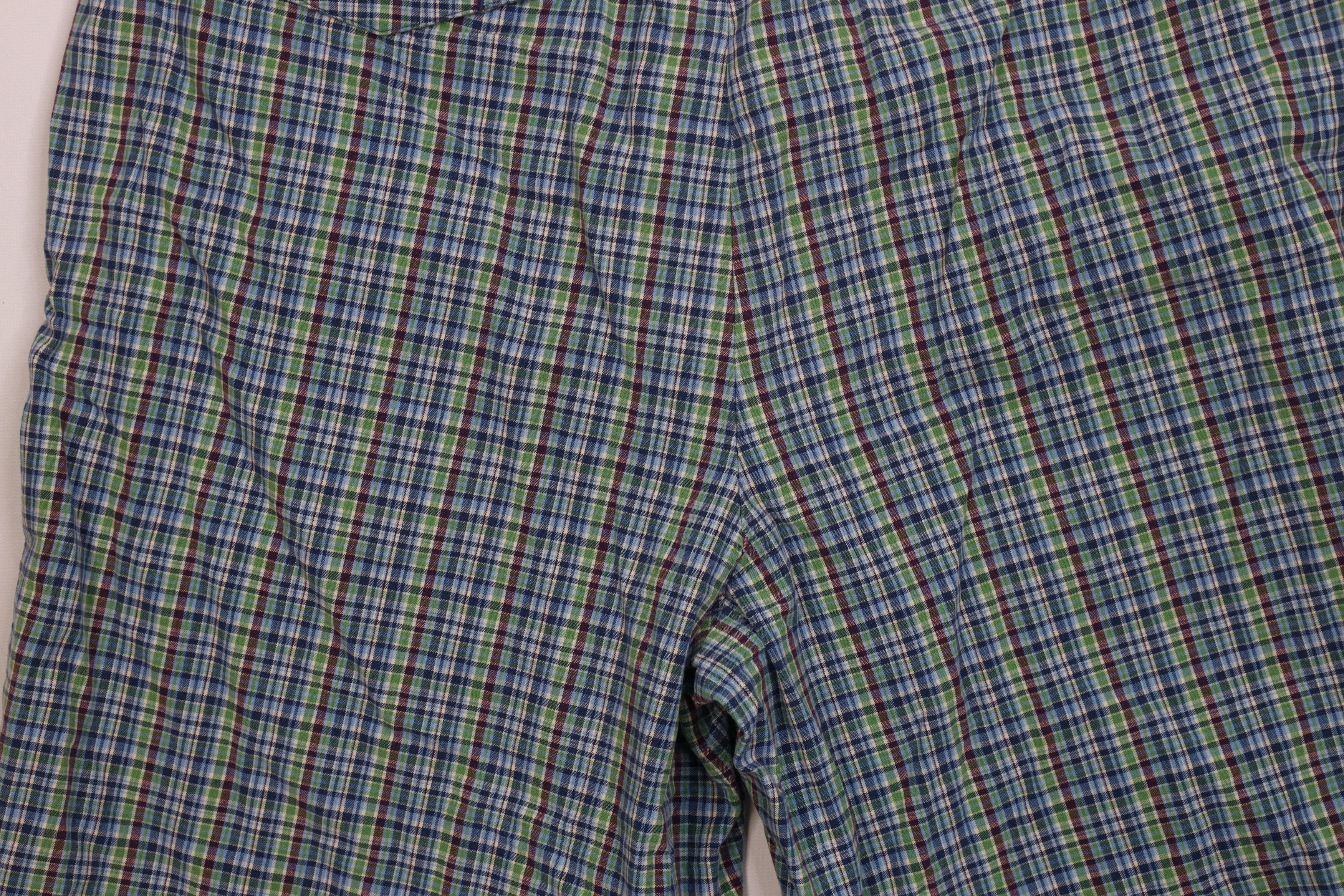 Gap Vintage Y2K 2001 Gap Madras Plaid Chino Shorts Cotton Size US 36 / EU 52 - 10 Thumbnail