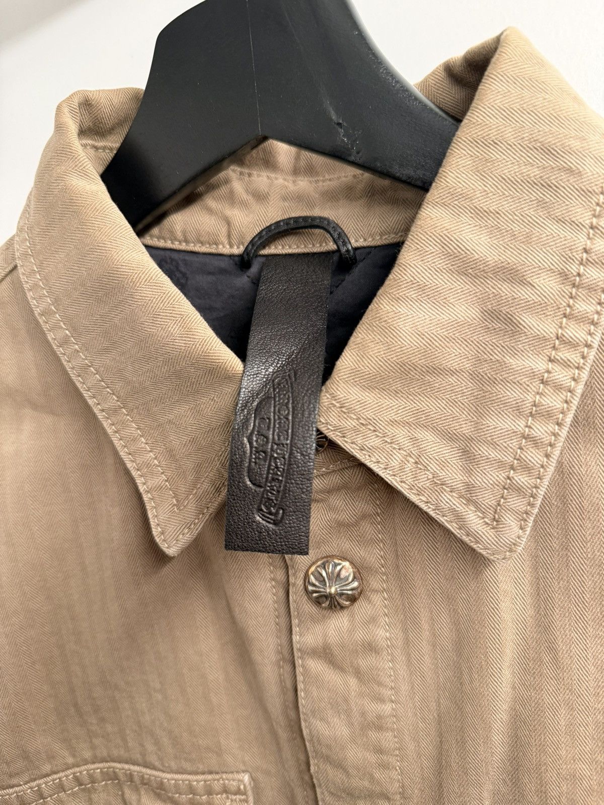 Chrome Hearts Chrome Hearts work dog herringbone jacket Size US M / EU 48-50 / 2 - 8 Thumbnail