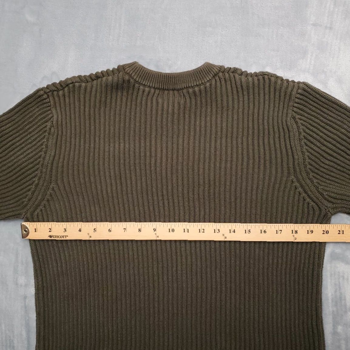 Vintage VINTAGE LL Bean Sweater Mens XL Tall Green Ribbed Long Sleeve Pullover Retro Classic Size US XL / EU 56 / 4 - 8 Thumbnail