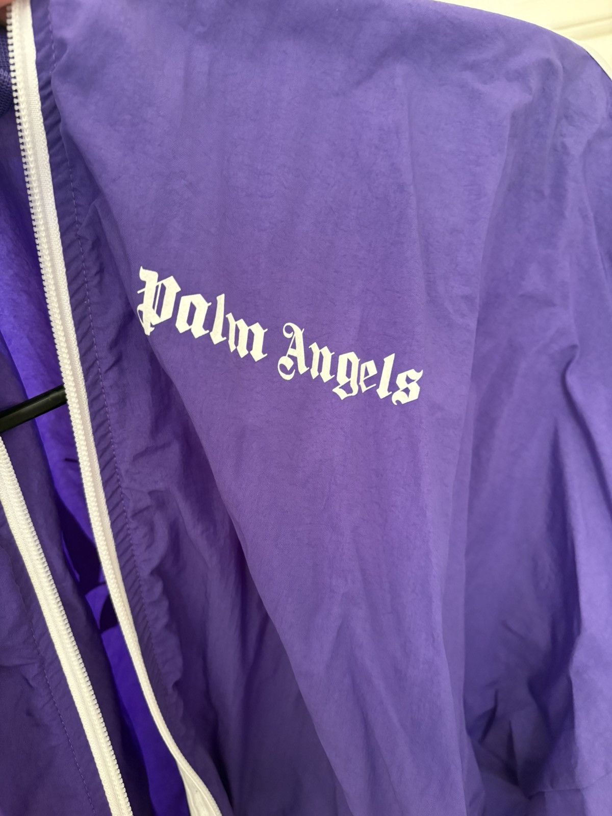 Palm Angels Palm angels purple windbreaker Size US XL / EU 56 / 4 - 2 Thumbnail