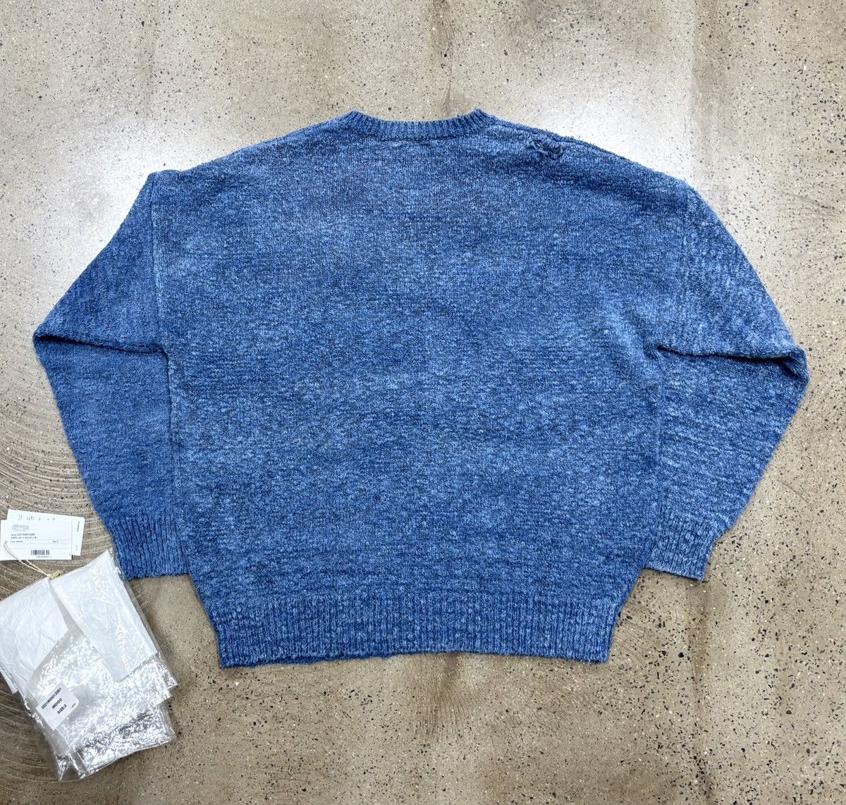 Visvim Visvim ICT Amplus V-Neck L/S Indigo Size US M / EU 48-50 / 2 - 2 Thumbnail
