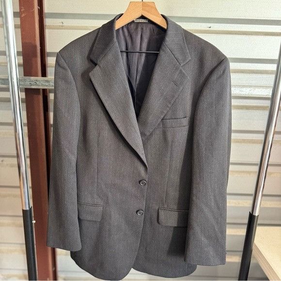 Stafford Stafford Traveler Plus Men’s Charcoal Blazer Sz 40R Size 40R - 1 Thumbnail