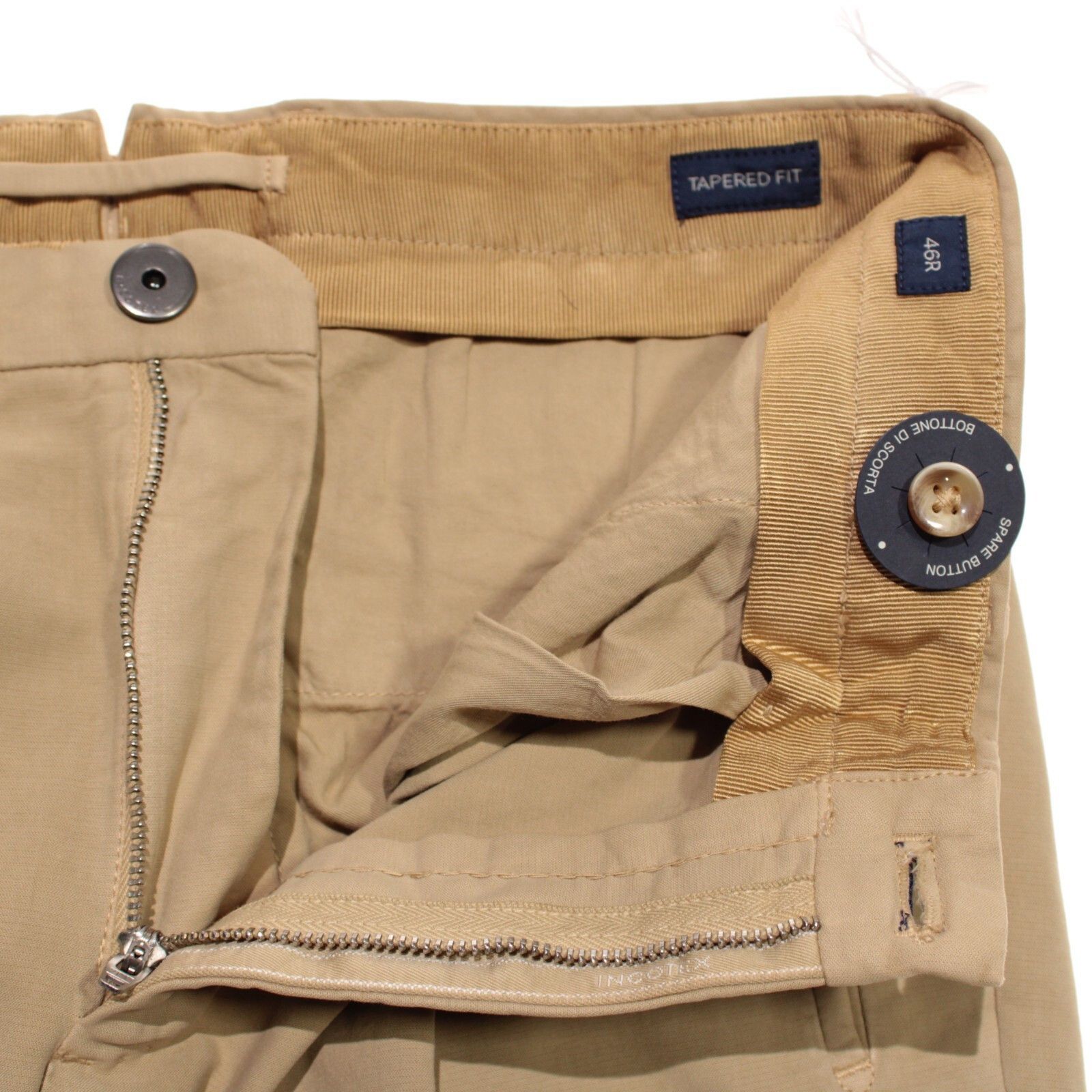 Incotex INCOTEX New with tags Chino Size 30 US In Beige Size US 30 / EU 46 - 4 Thumbnail