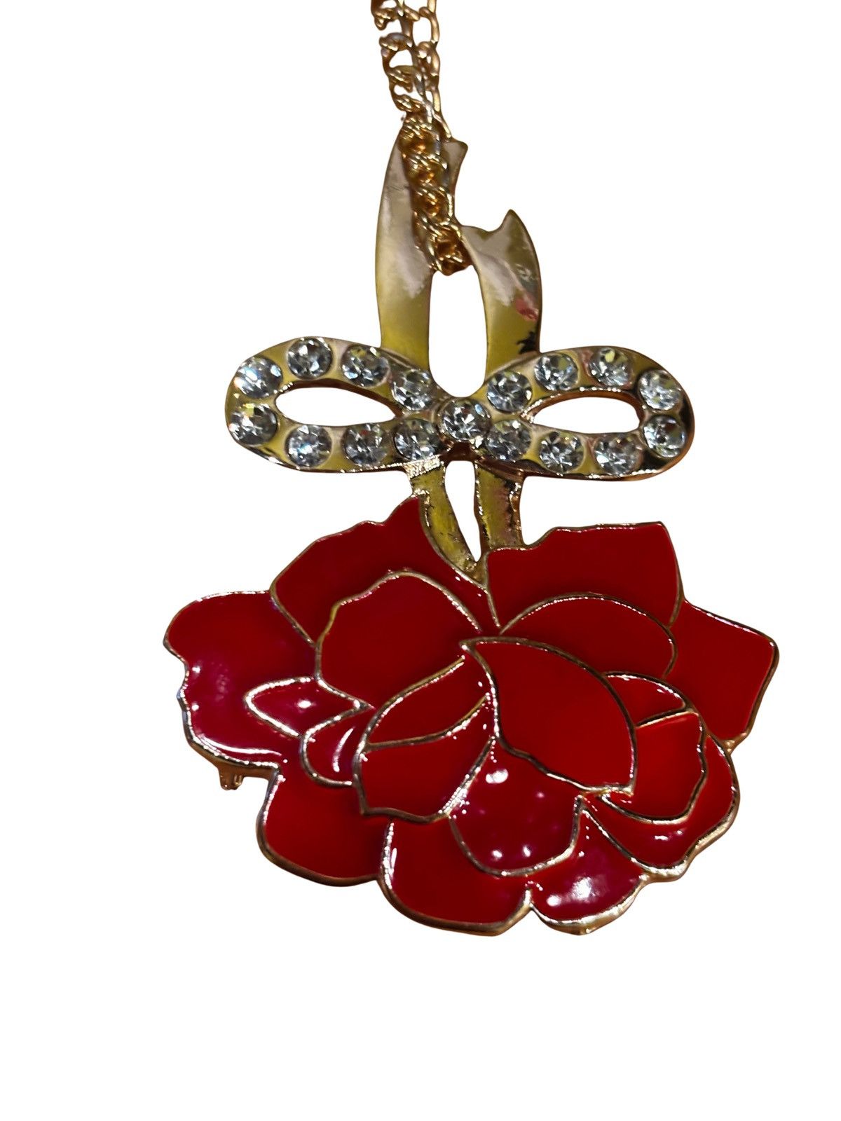 Other Rose pendant necklace Size ONE SIZE - 7 Thumbnail