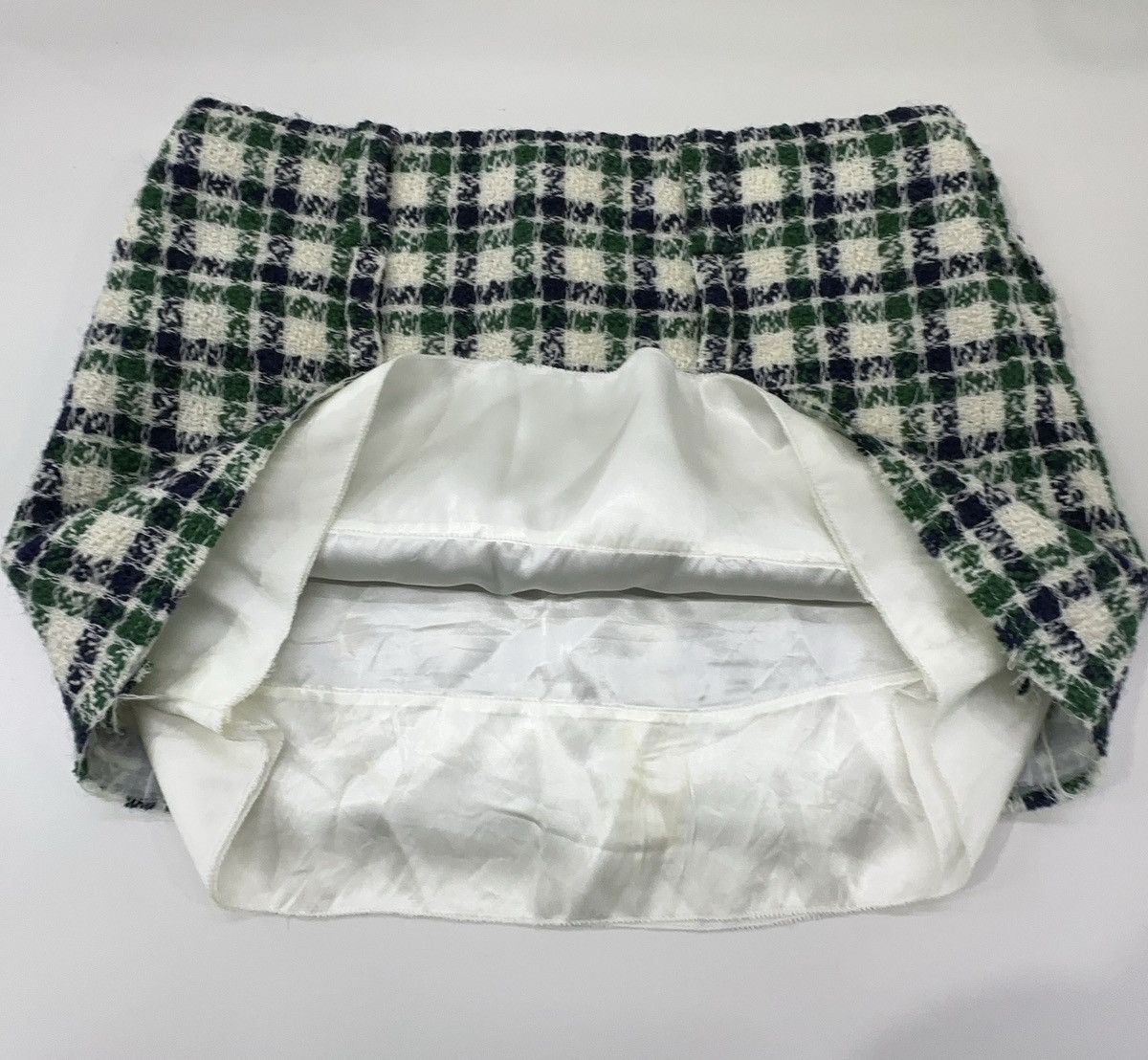 Miu Miu Miu Miu FW22 checked tweed miniskirt Size 25" / US 0 / IT 36 - 7 Thumbnail