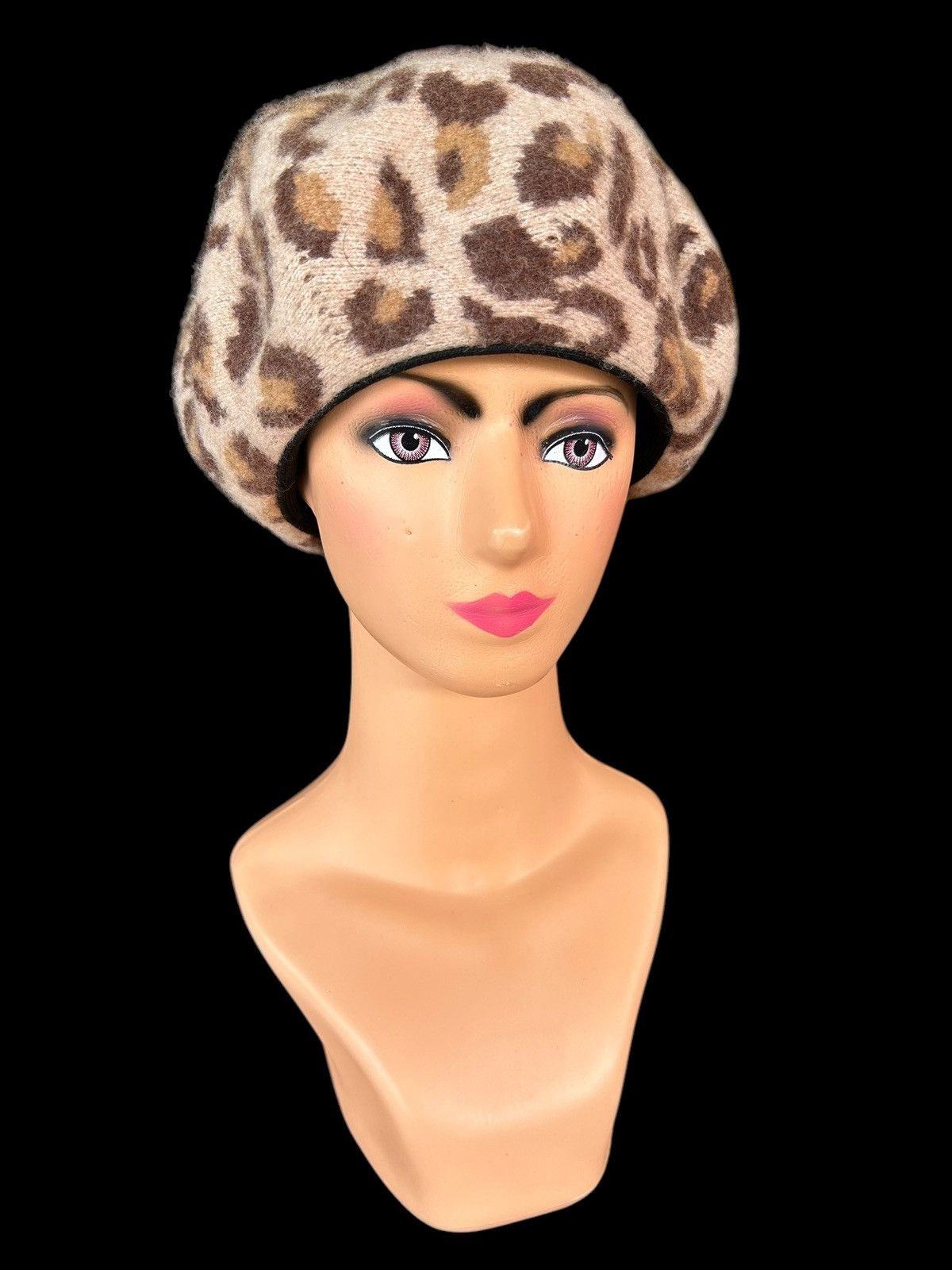 Japanese Brand × Kapital × Vintage Leopard Japanese Style Baret Hats Size ONE SIZE - 3 Thumbnail