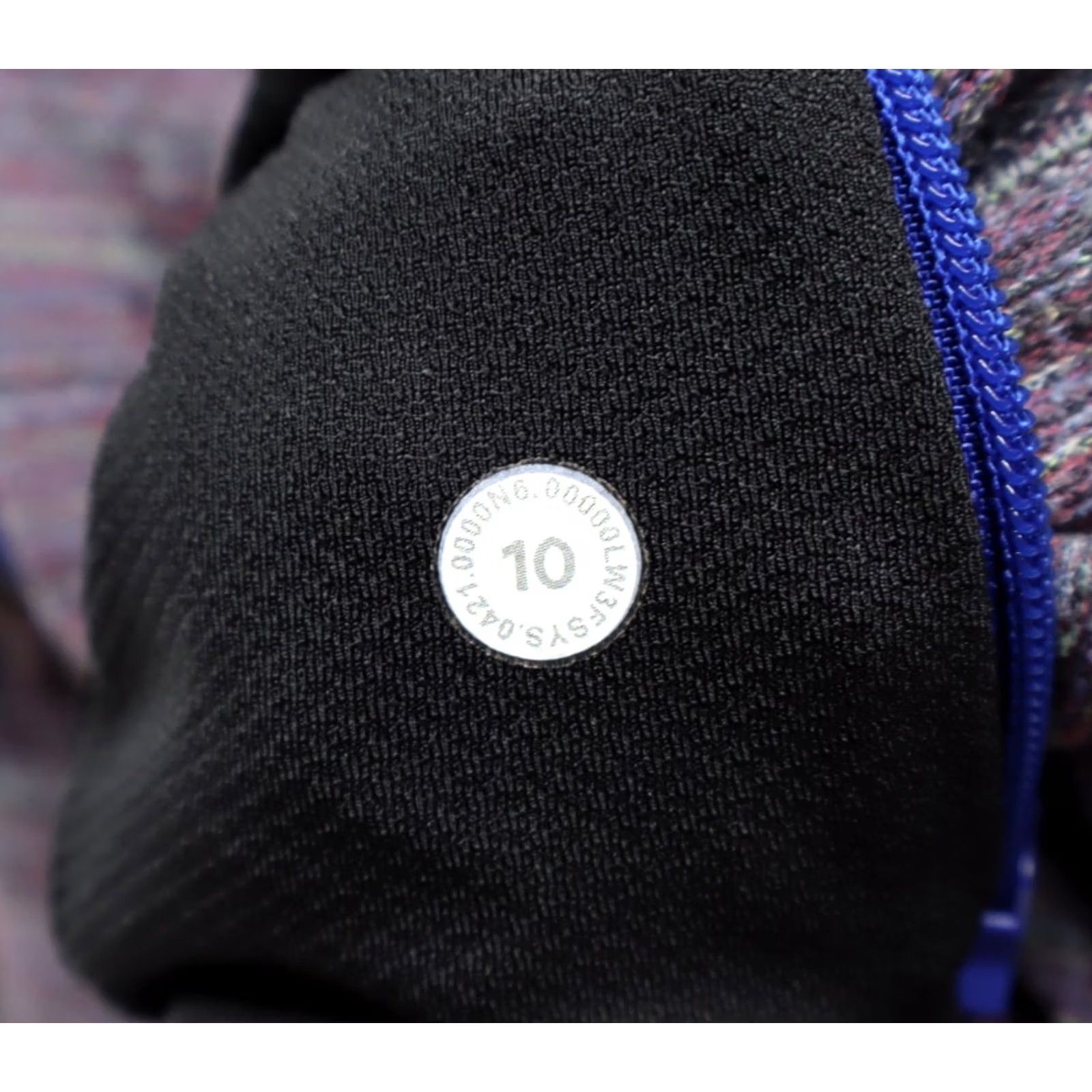 Lululemon Lululemon Its Rulu Run Half Zip Data Rush Jacquard Anchor Symphony Blue Sz 10 Size L / US 10 / IT 46 - 5 Thumbnail