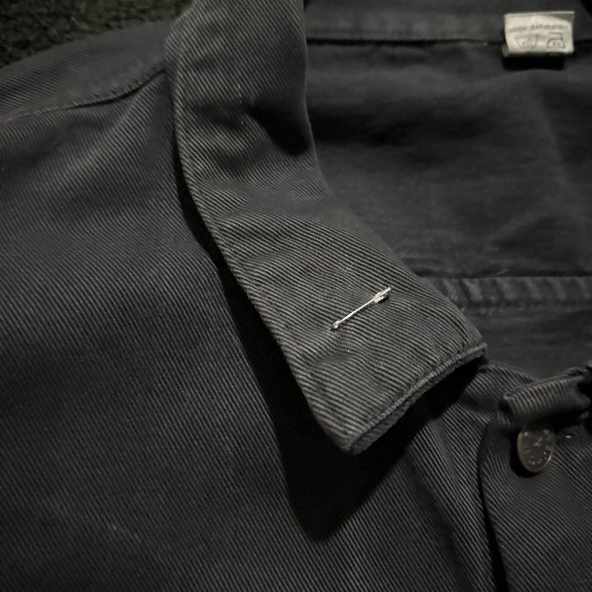 Japanese Brand Vintage - Black Denim Jacket Size US L / EU 52-54 / 3 - 2 Thumbnail