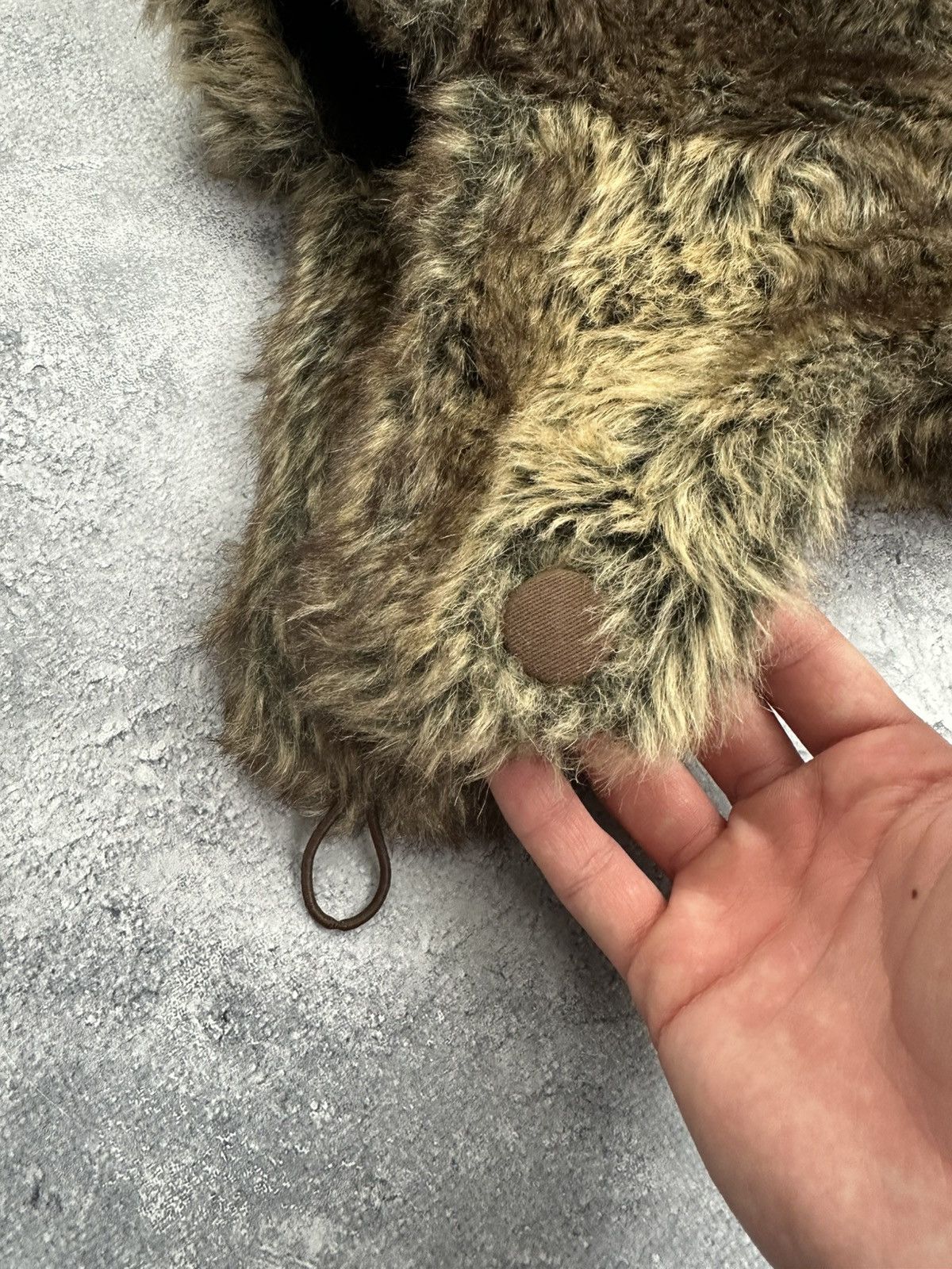 If Six Was Nine Vintage 90s Faux Fur Trapper Ushanka Mohair Fuzzy Hat Y2K Size ONE SIZE - 4 Thumbnail